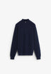 JERSEY PUNTO CUELLO MOCK CREMALLERA