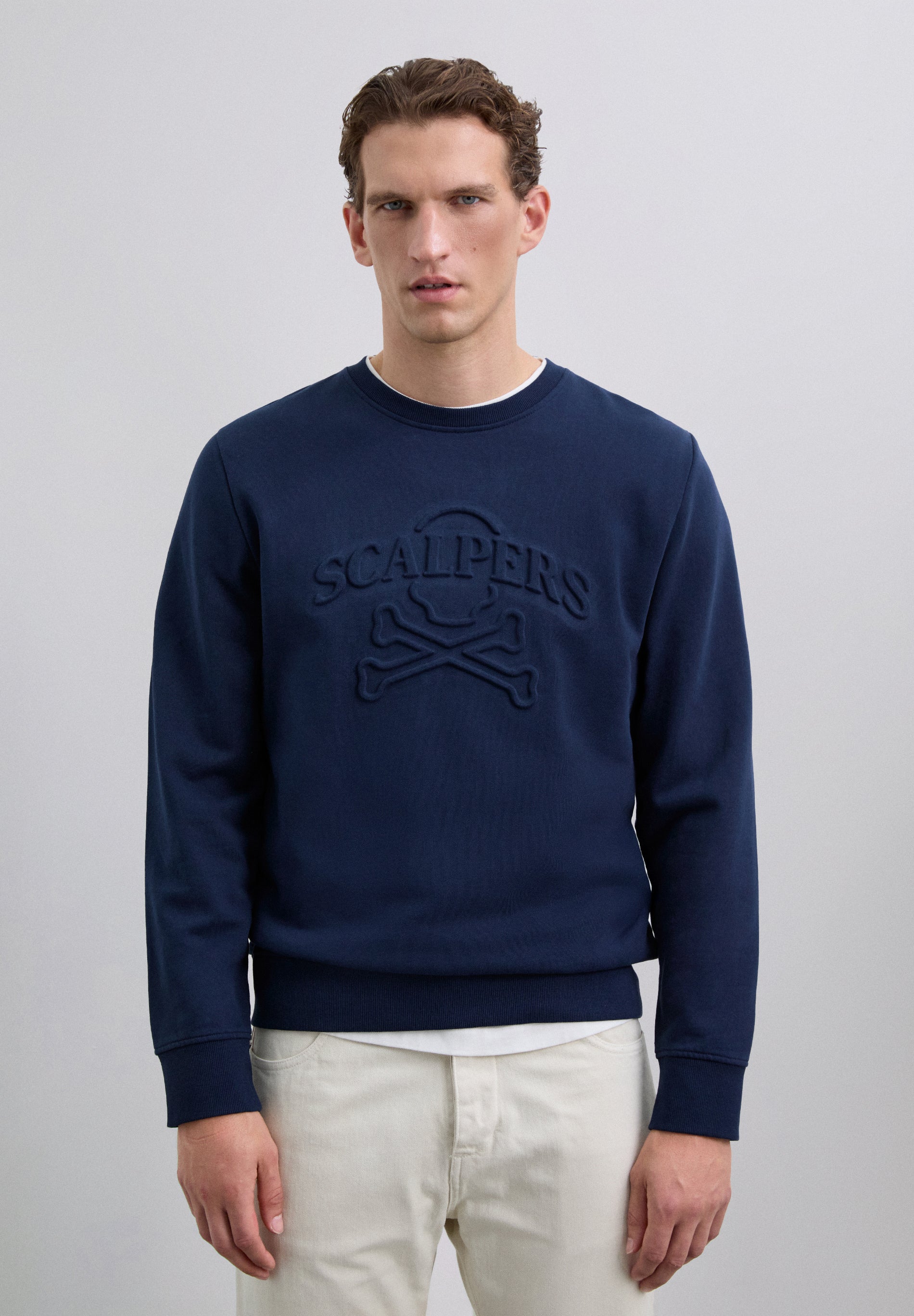 SUDADERA LOGO RELIEVE