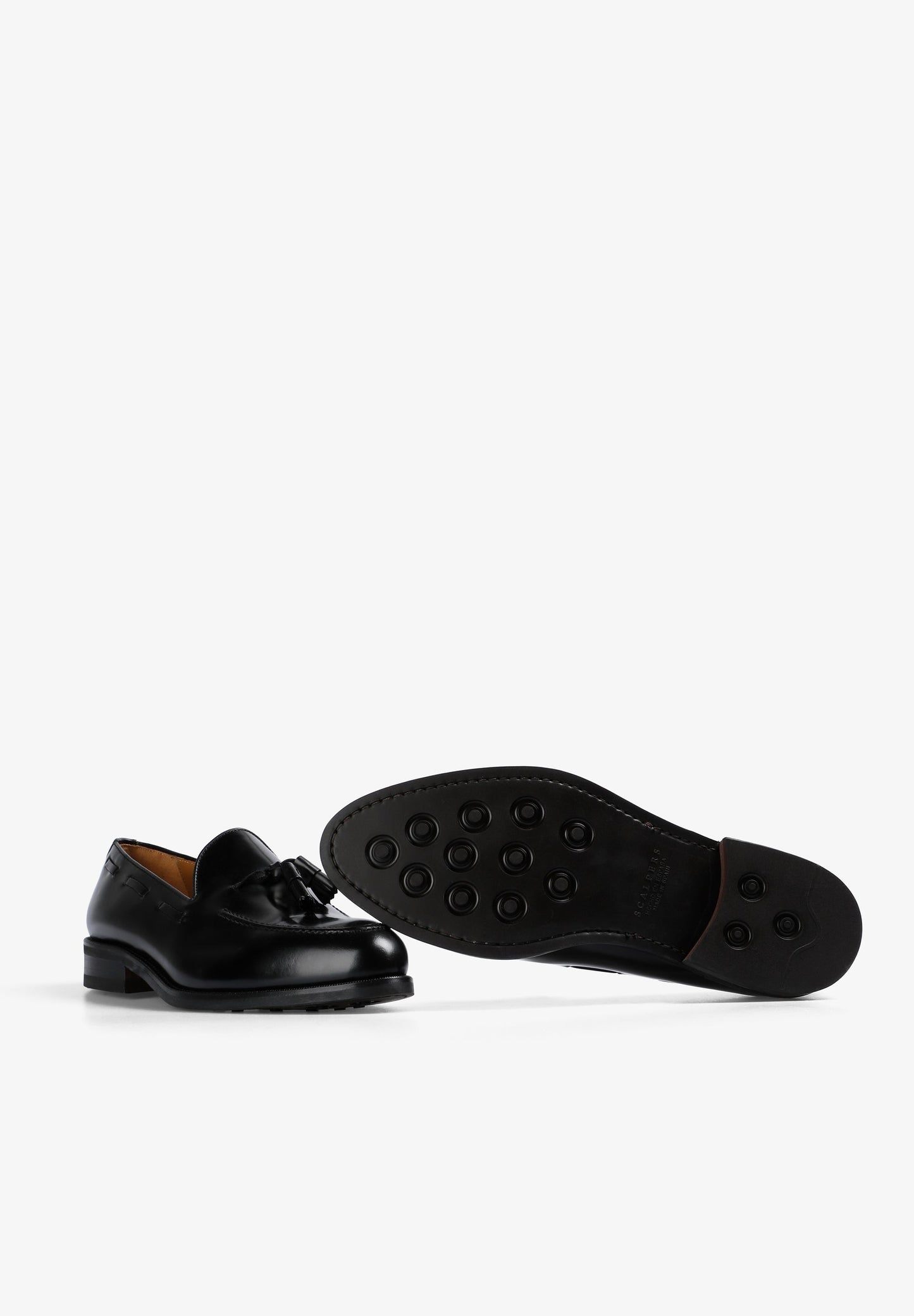 MOCASÍN VESTIR PIEL BORLAS