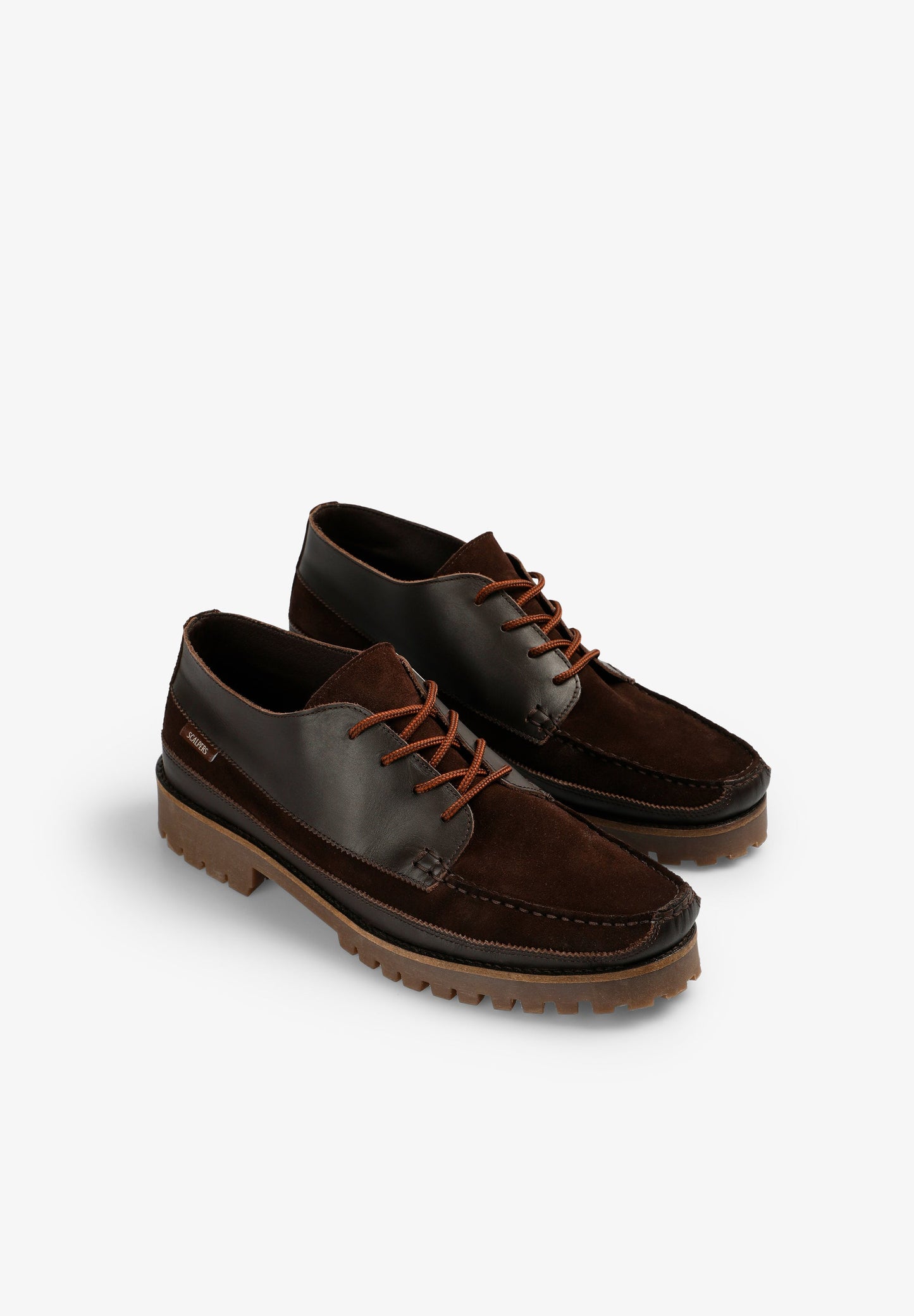 ZAPATO PIEL SUELA DENTADA