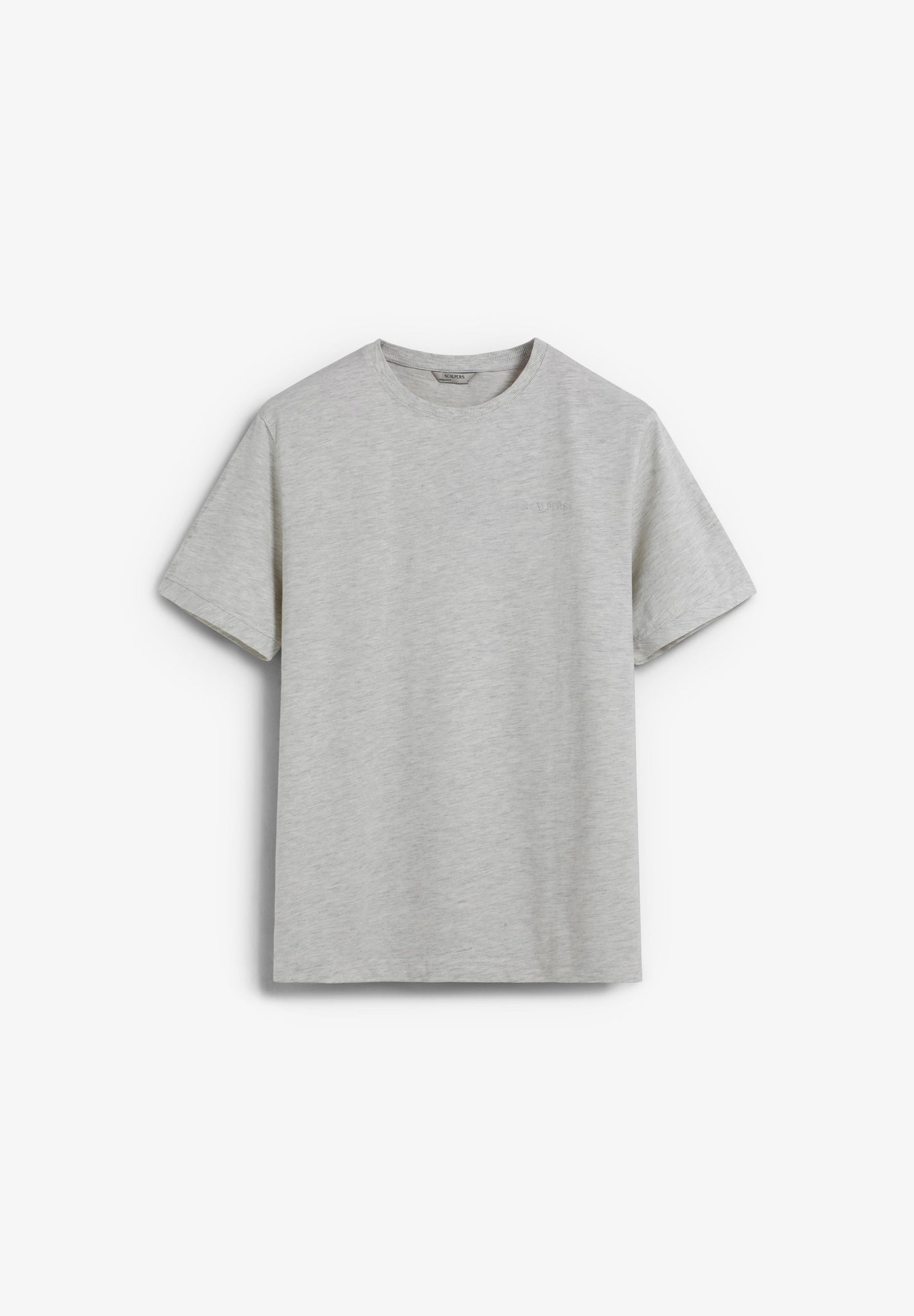 CAMISETA BÁSICA LOGO BORDADA