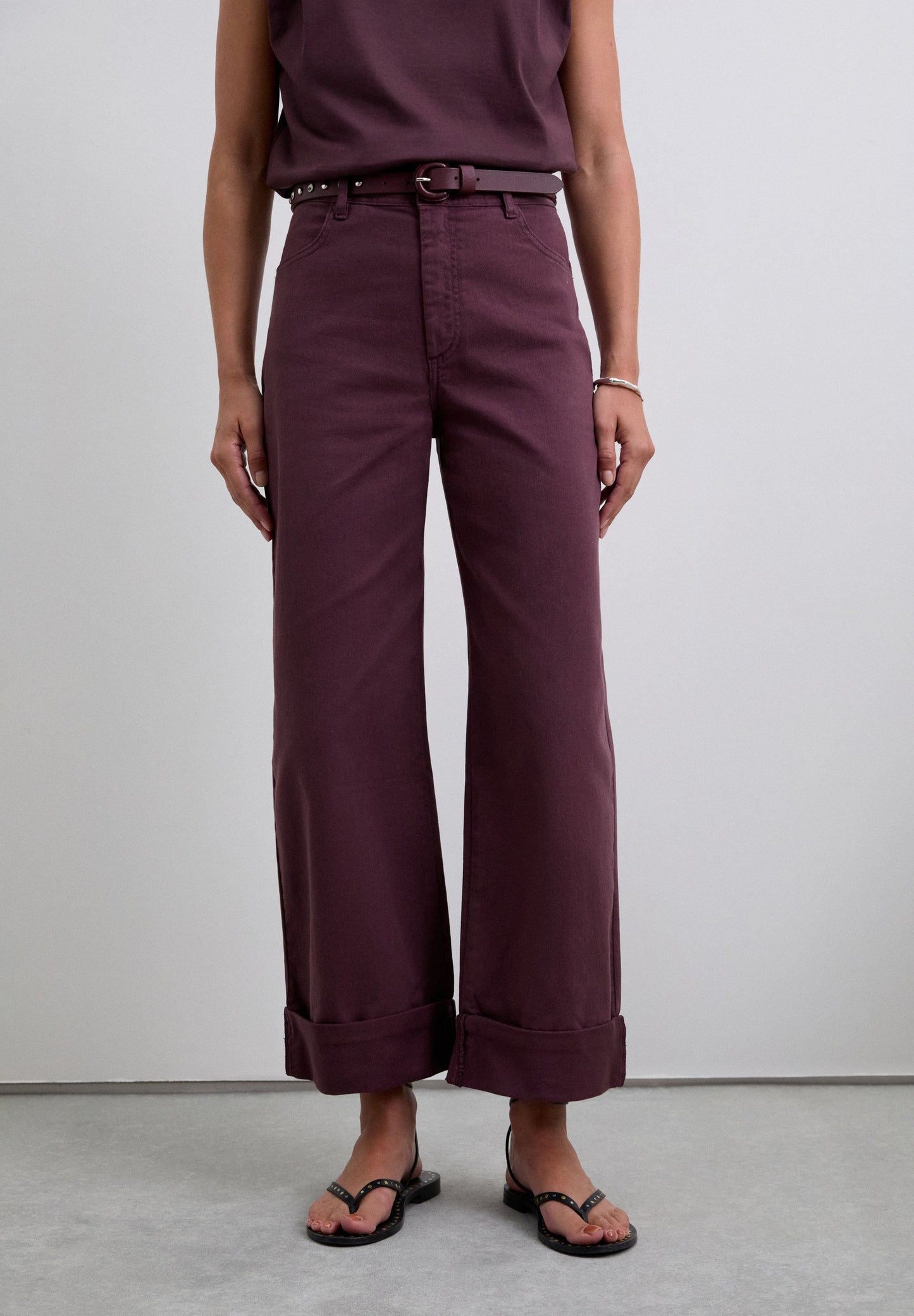 PANTALÓN DENIM CULOTTE