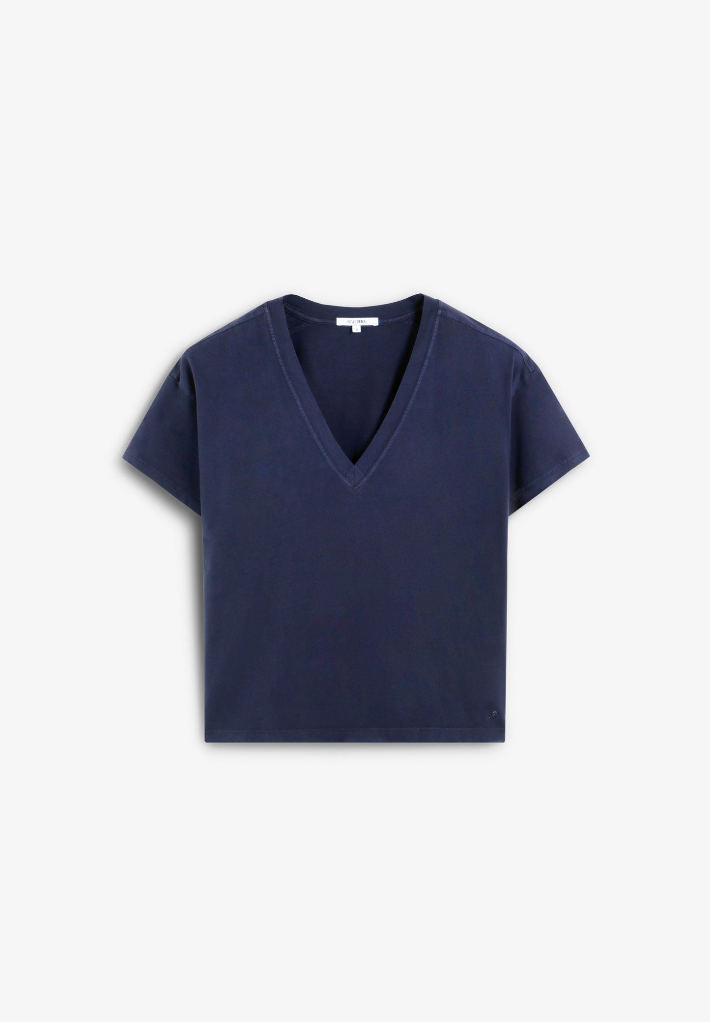 CAMISETA BÁSICA CUELLO PICO