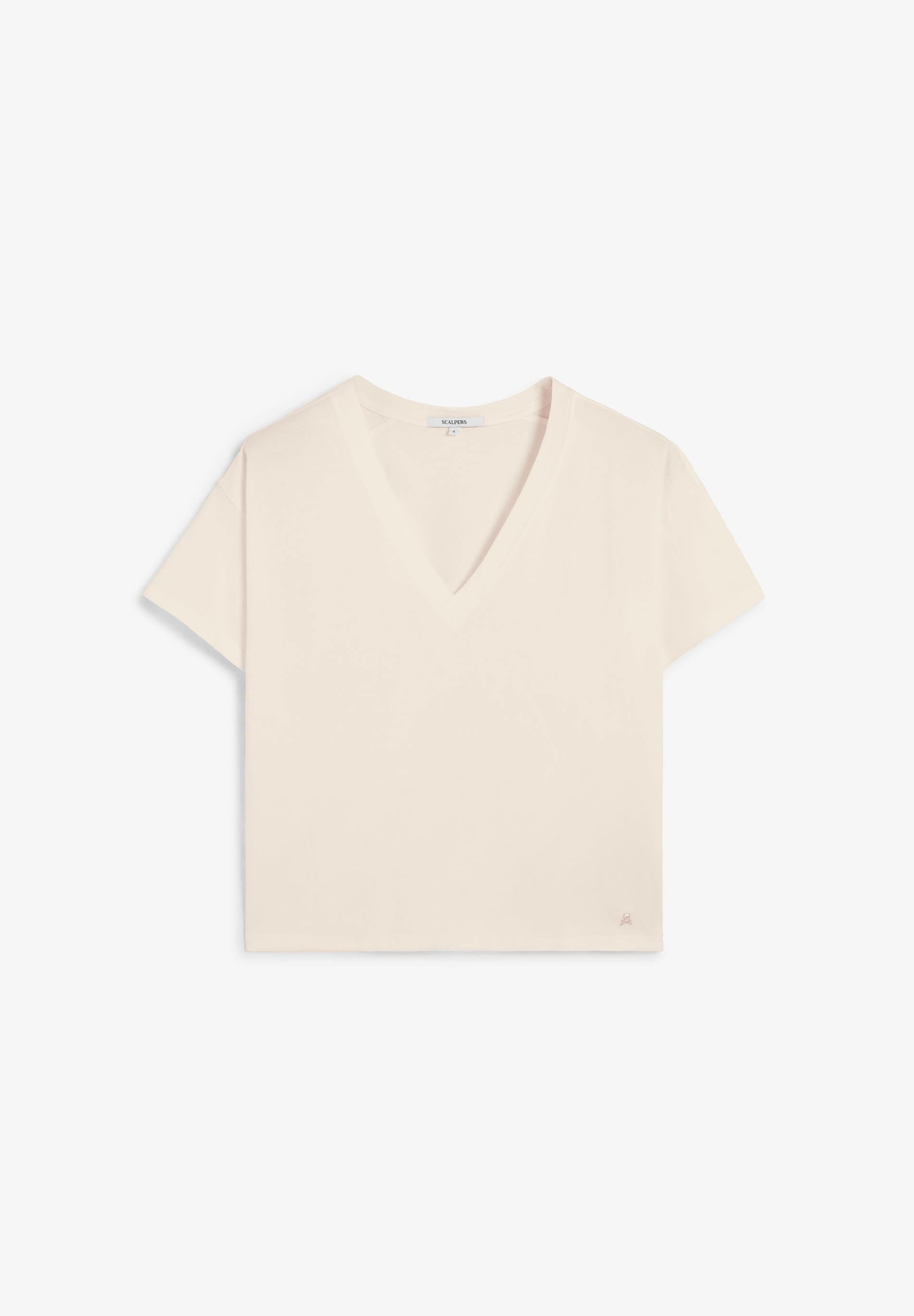 CAMISETA BÁSICA CUELLO PICO