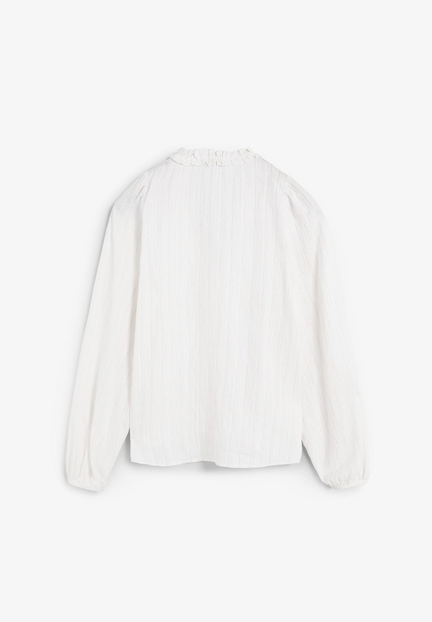 BLUSA FRUNCES HILO METALIZADO