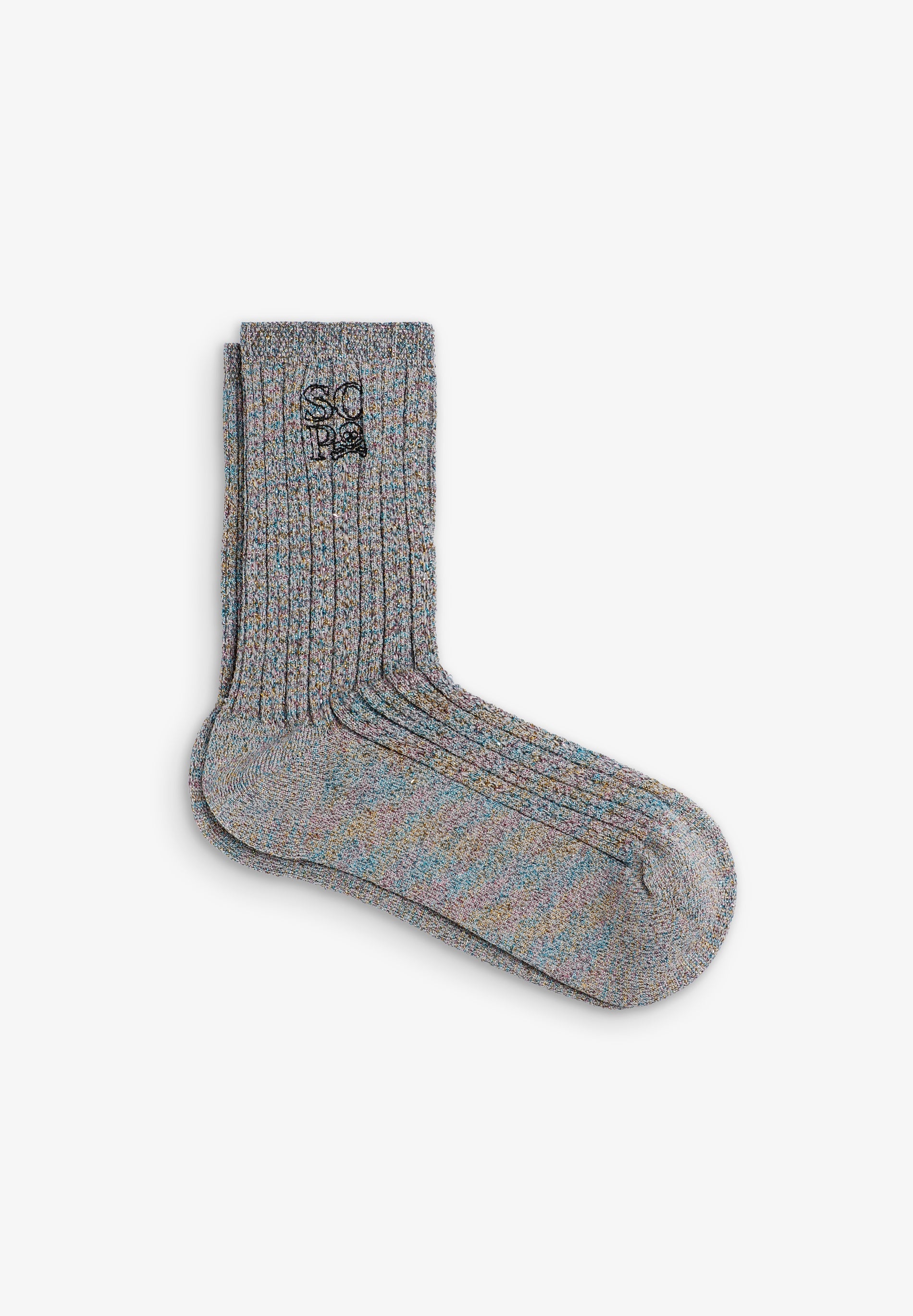 CALCETINES BORDADOS A TONO
