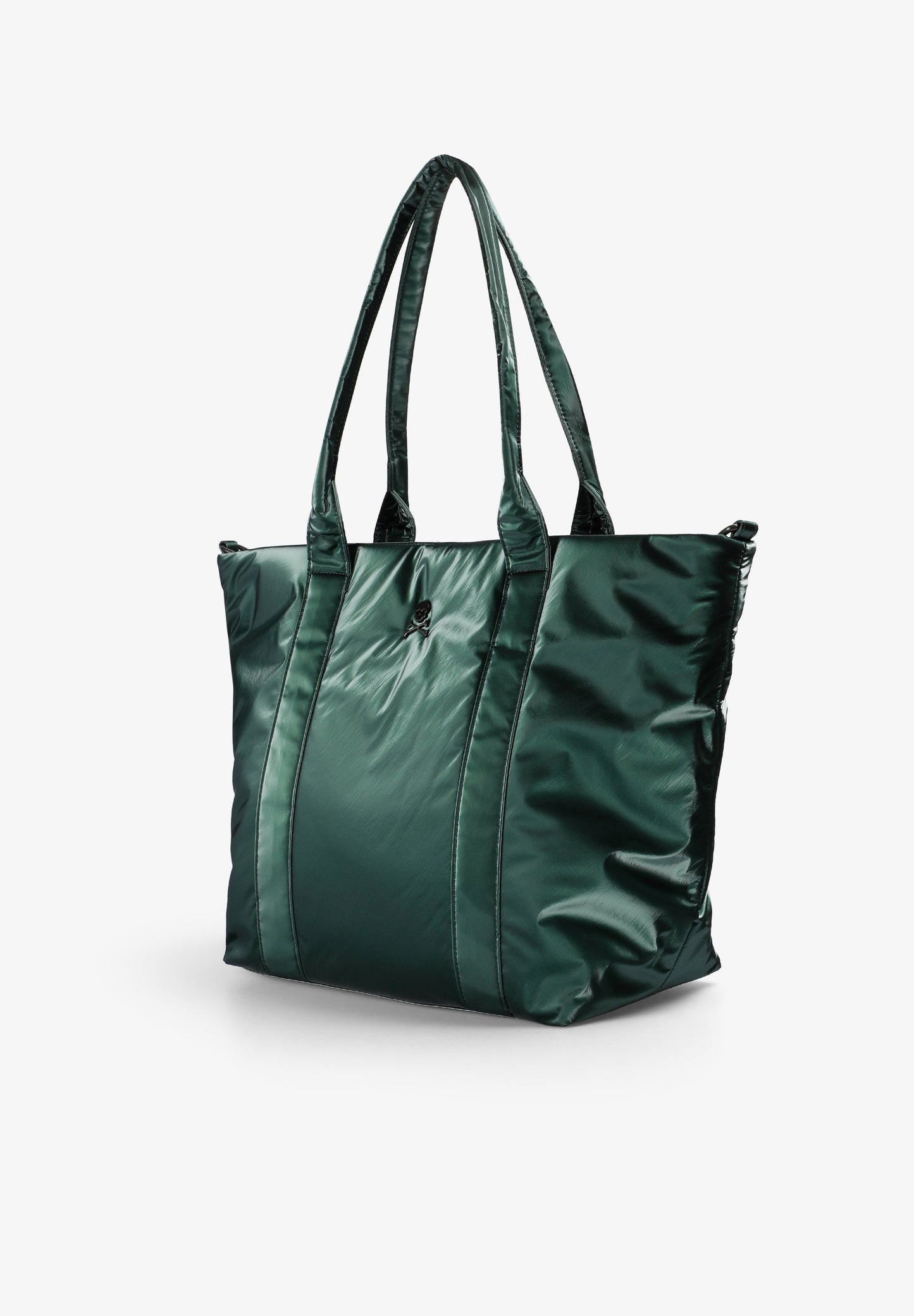 BOLSO SHOPPER METALIZADO CALAVERA