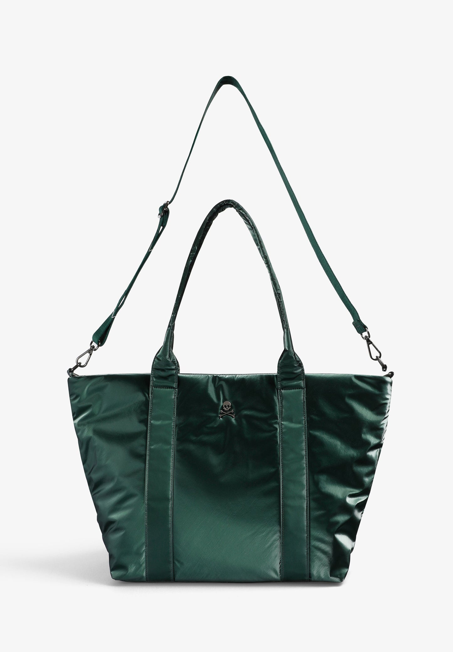 BOLSO SHOPPER METALIZADO CALAVERA