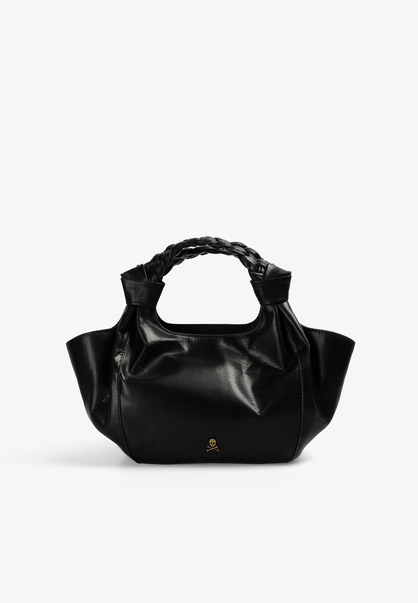 BOLSO MINI PIEL ASA TRENZADA