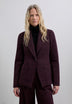 BLAZER BURDEOS CUADROS