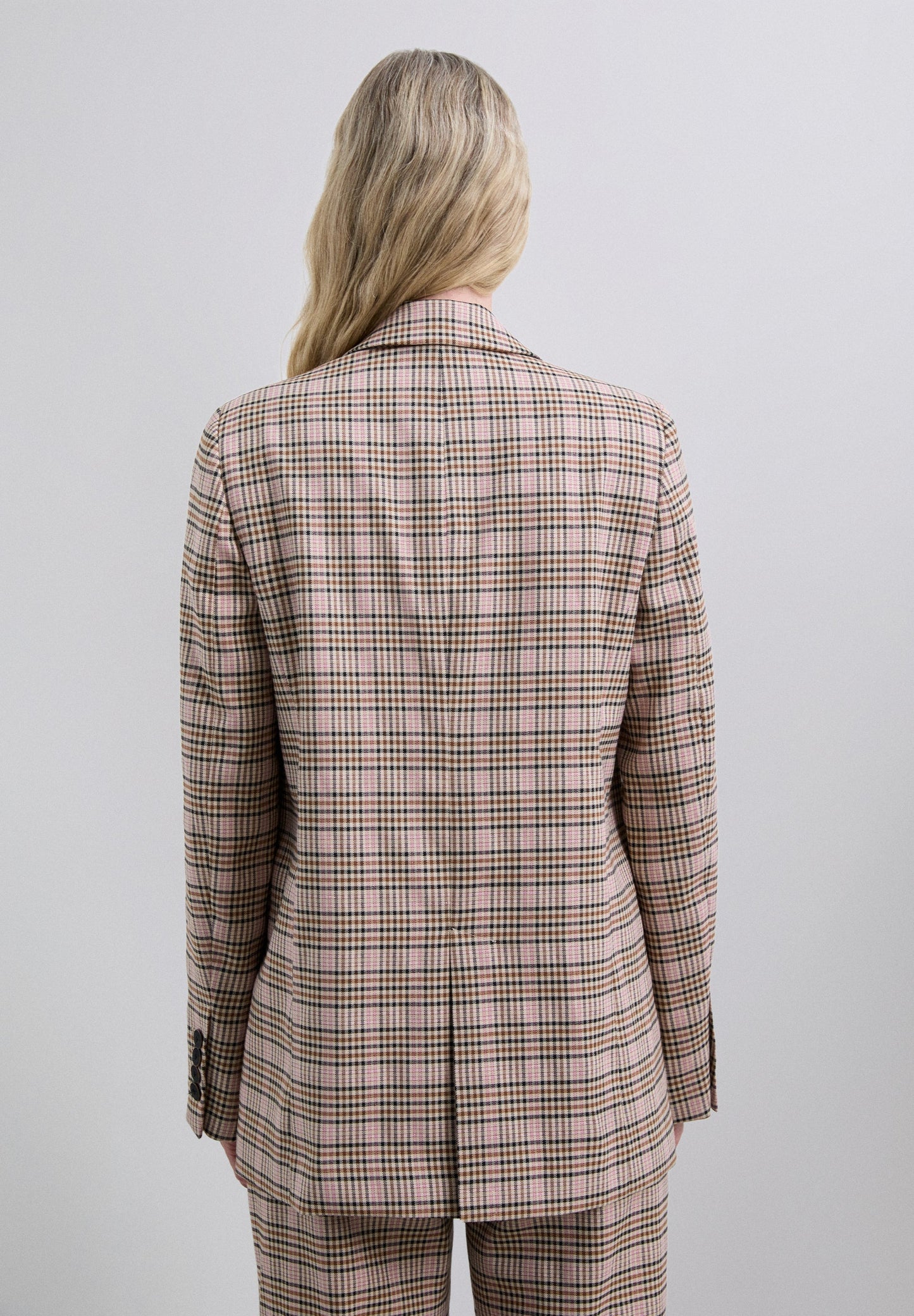 BLAZER CRUZADA CUADROS