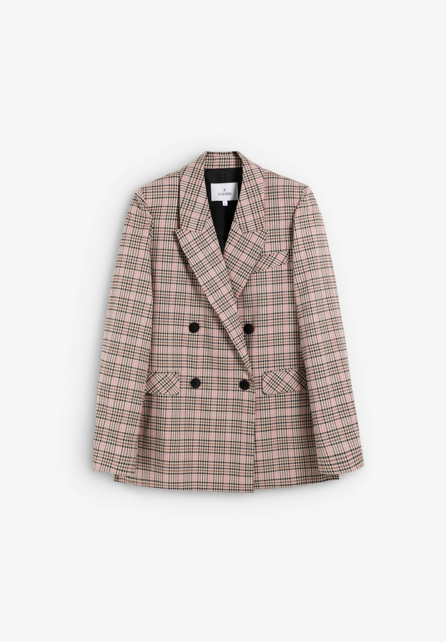 BLAZER CRUZADA CUADROS