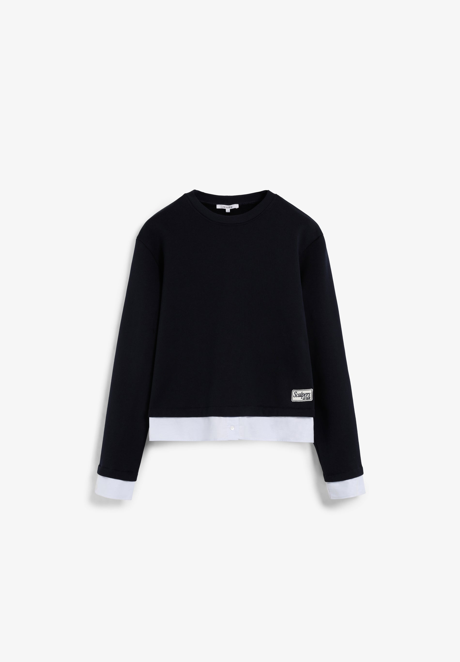 SUDADERA DETALLE CAMISA