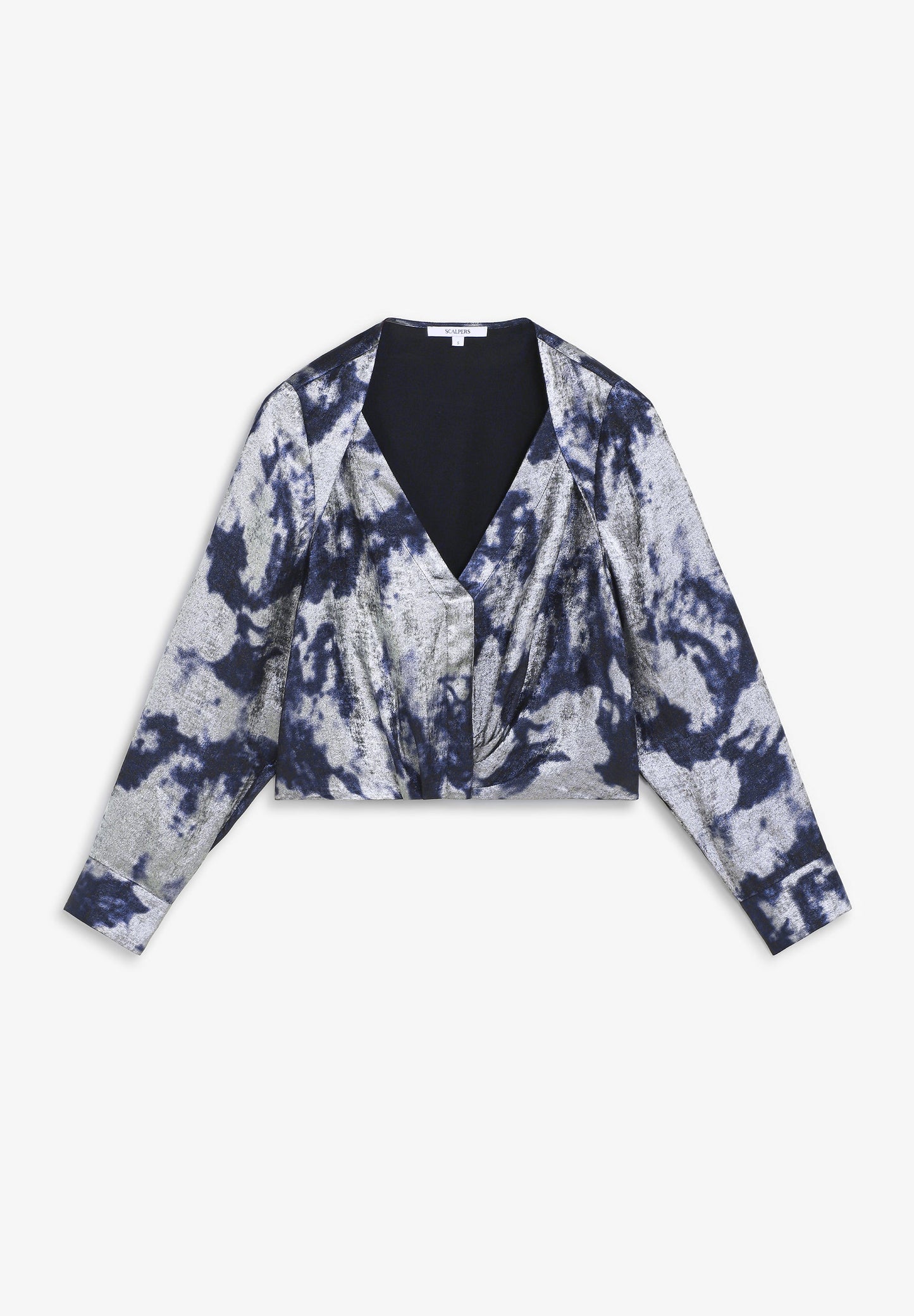 BLUSA TIE DYE DETALLES METALIZADOS