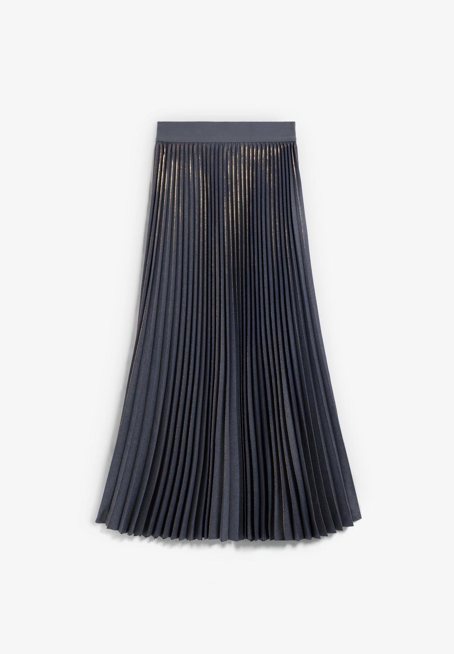 FALDA PLISADA DETALLES LUREX