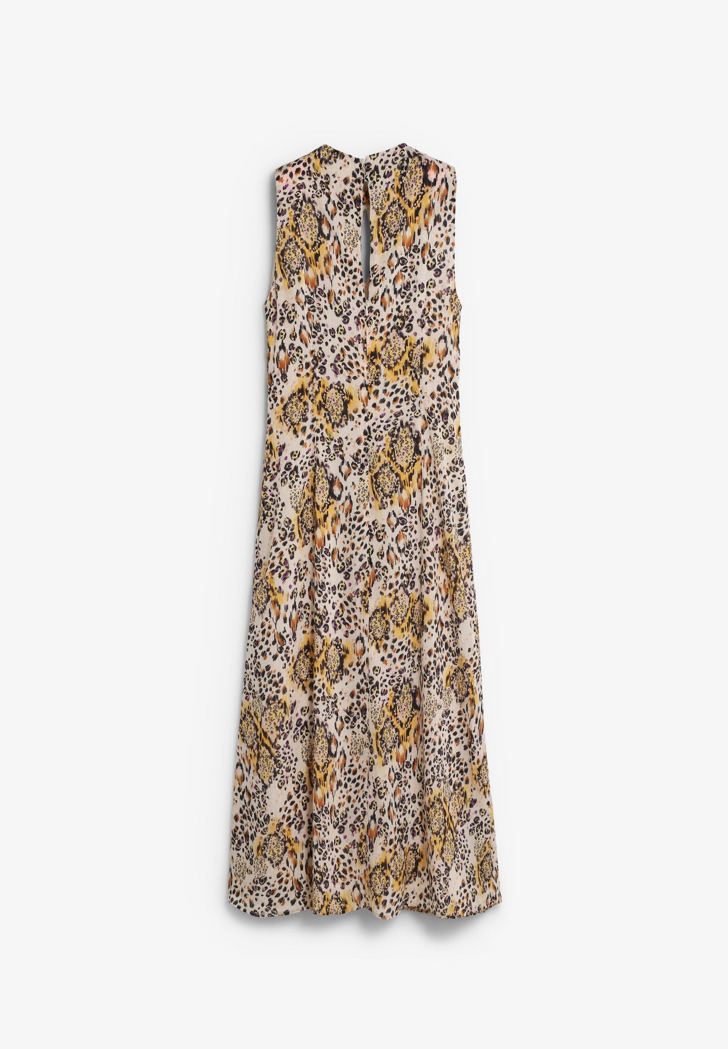 VESTIDO LARGO ANIMAL PRINT