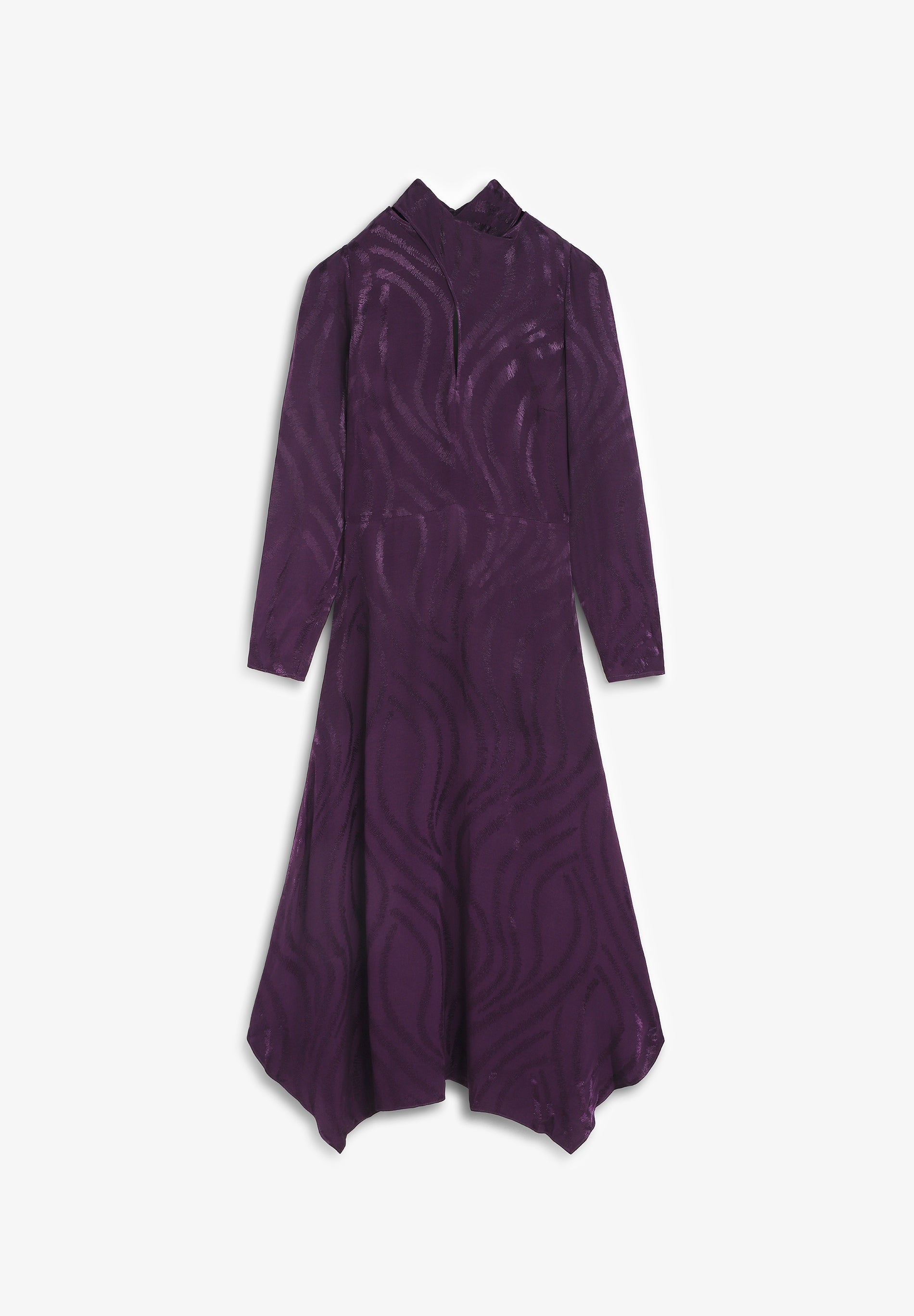 VESTIDO LARGO ONDAS