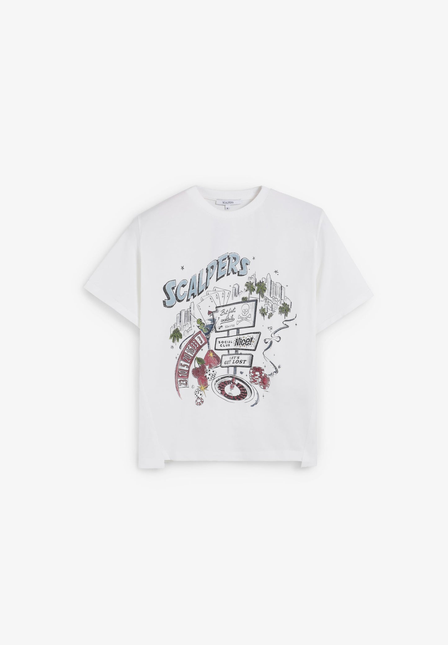 CAMISETA ASIMÉTRICA PRINT