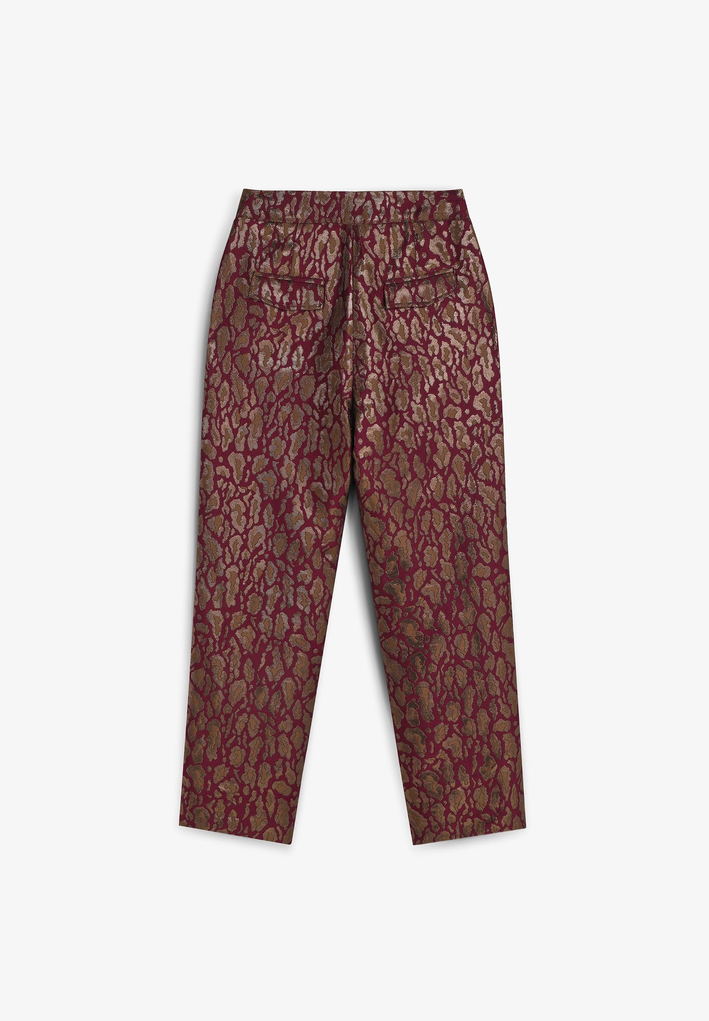 PANTALÓN ANIMAL PRINT METALIZADO