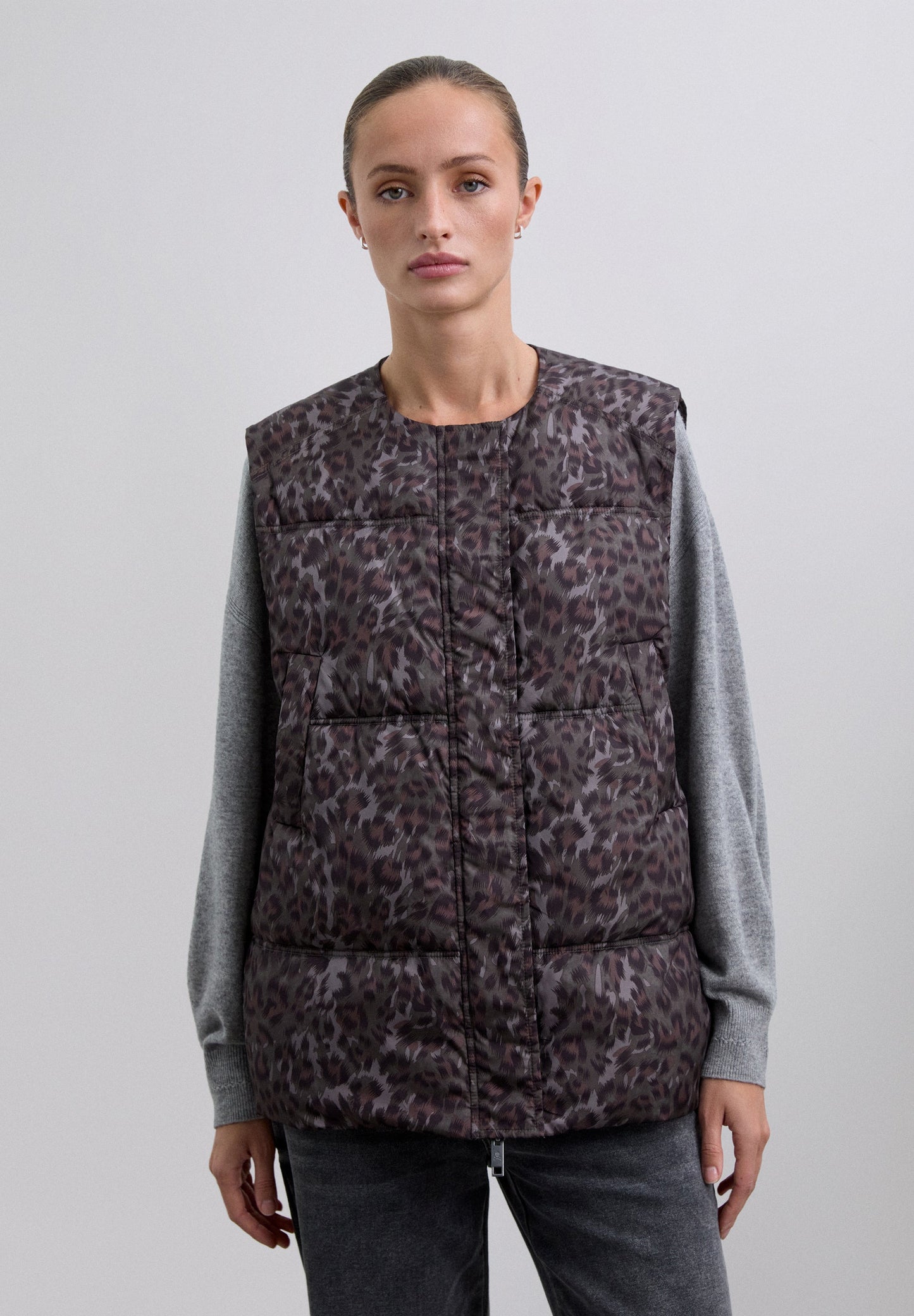 CHALECO ANIMAL PRINT DESMONTABLE