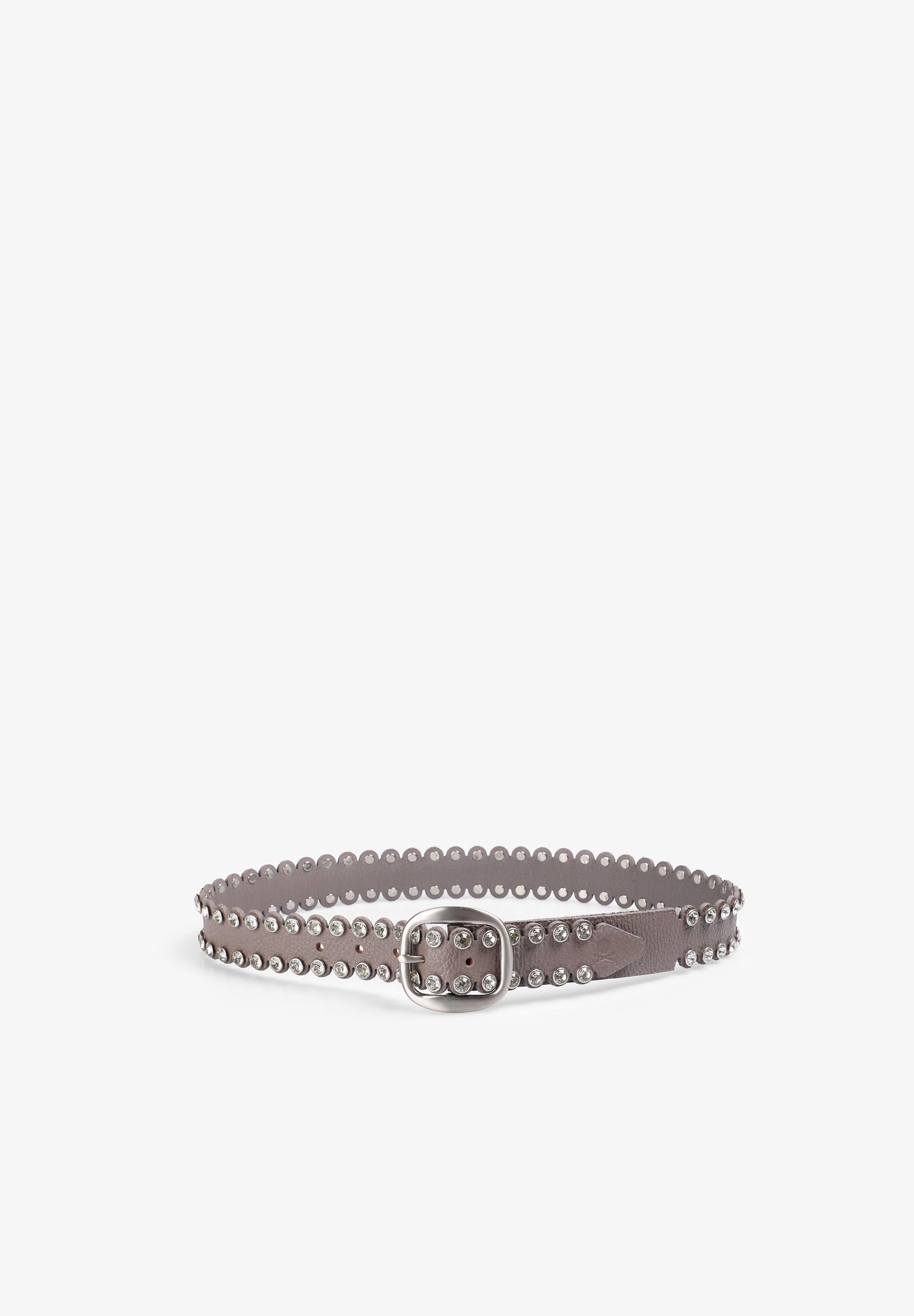 CINTURÓN PIEL STRASS