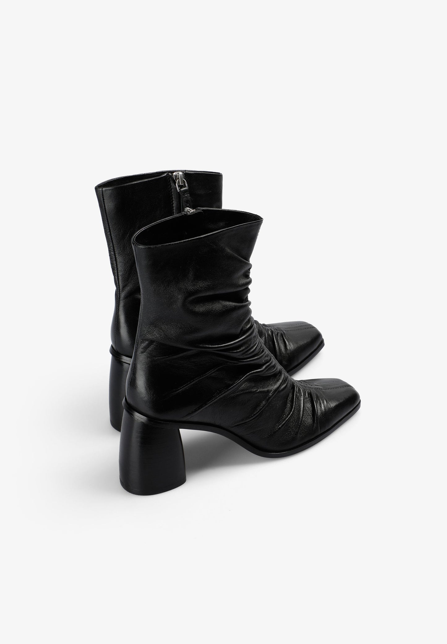 BOTA PIEL FRUNCIDO