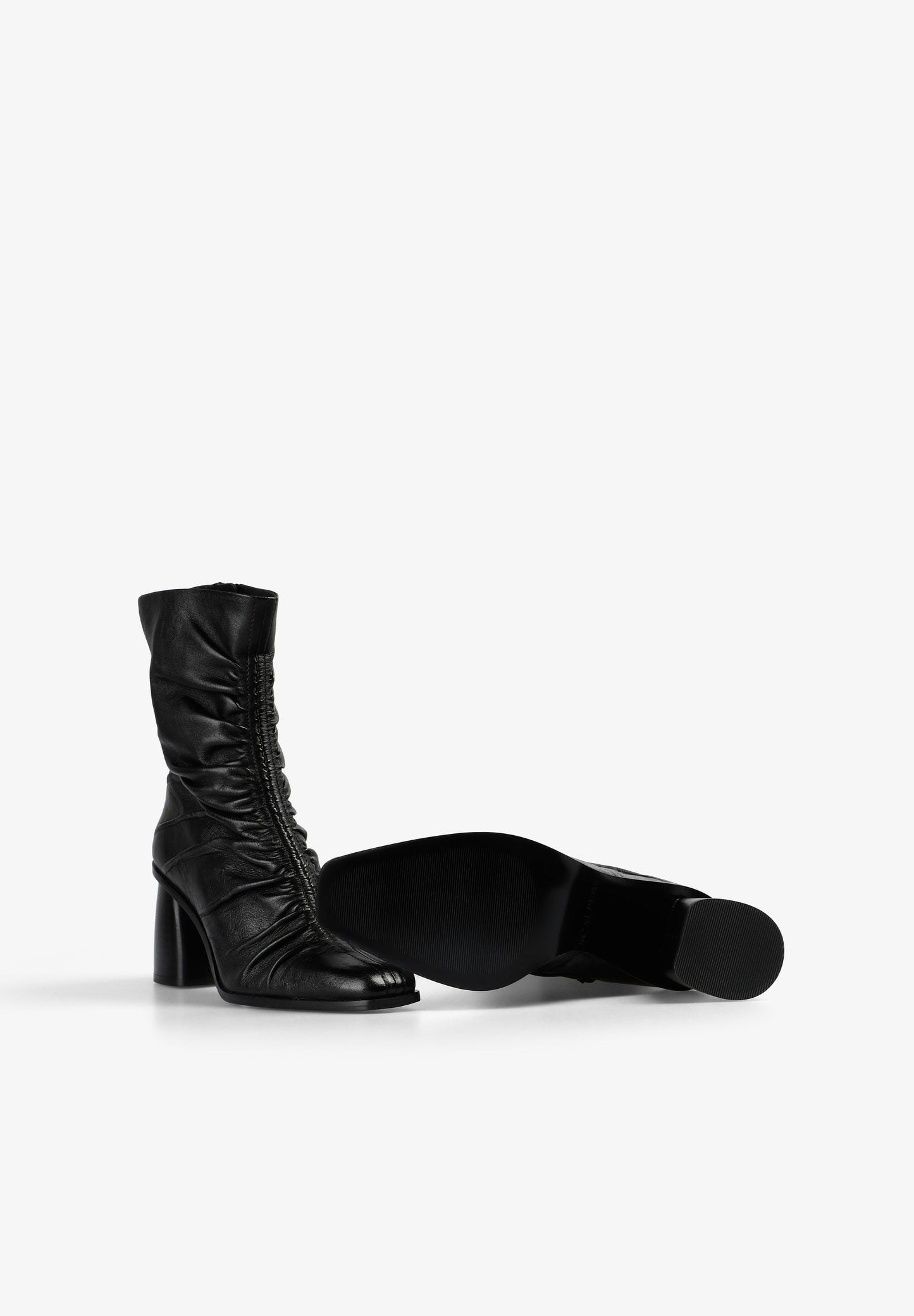 BOTA PIEL FRUNCIDO