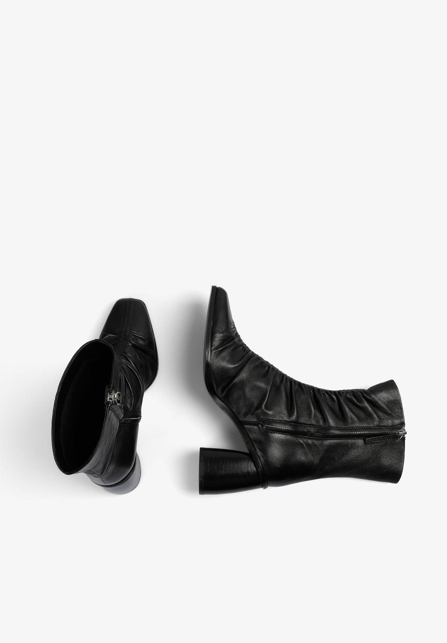 BOTA PIEL FRUNCIDO