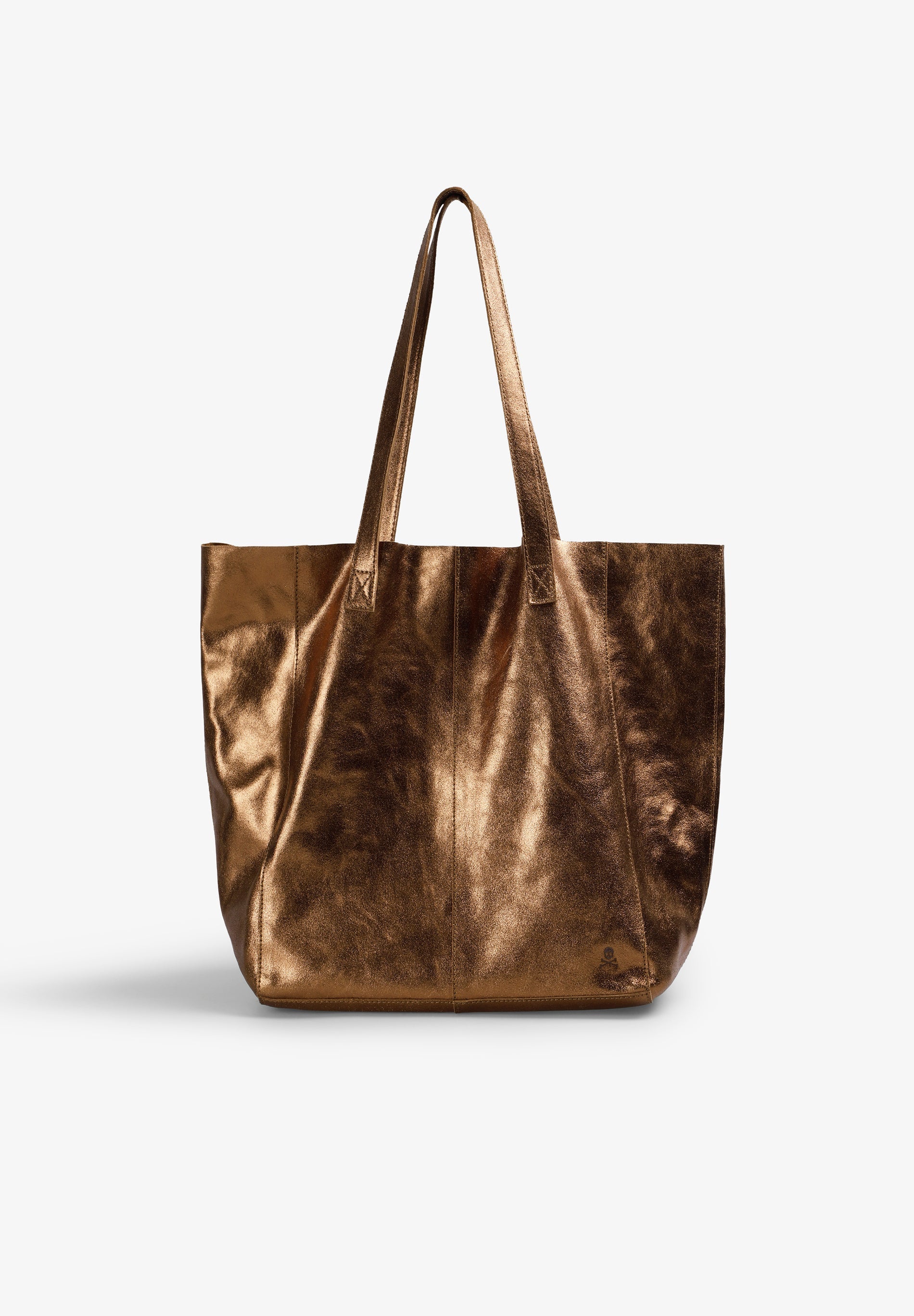 BOLSO SHOPPER ANTE METALIZADO