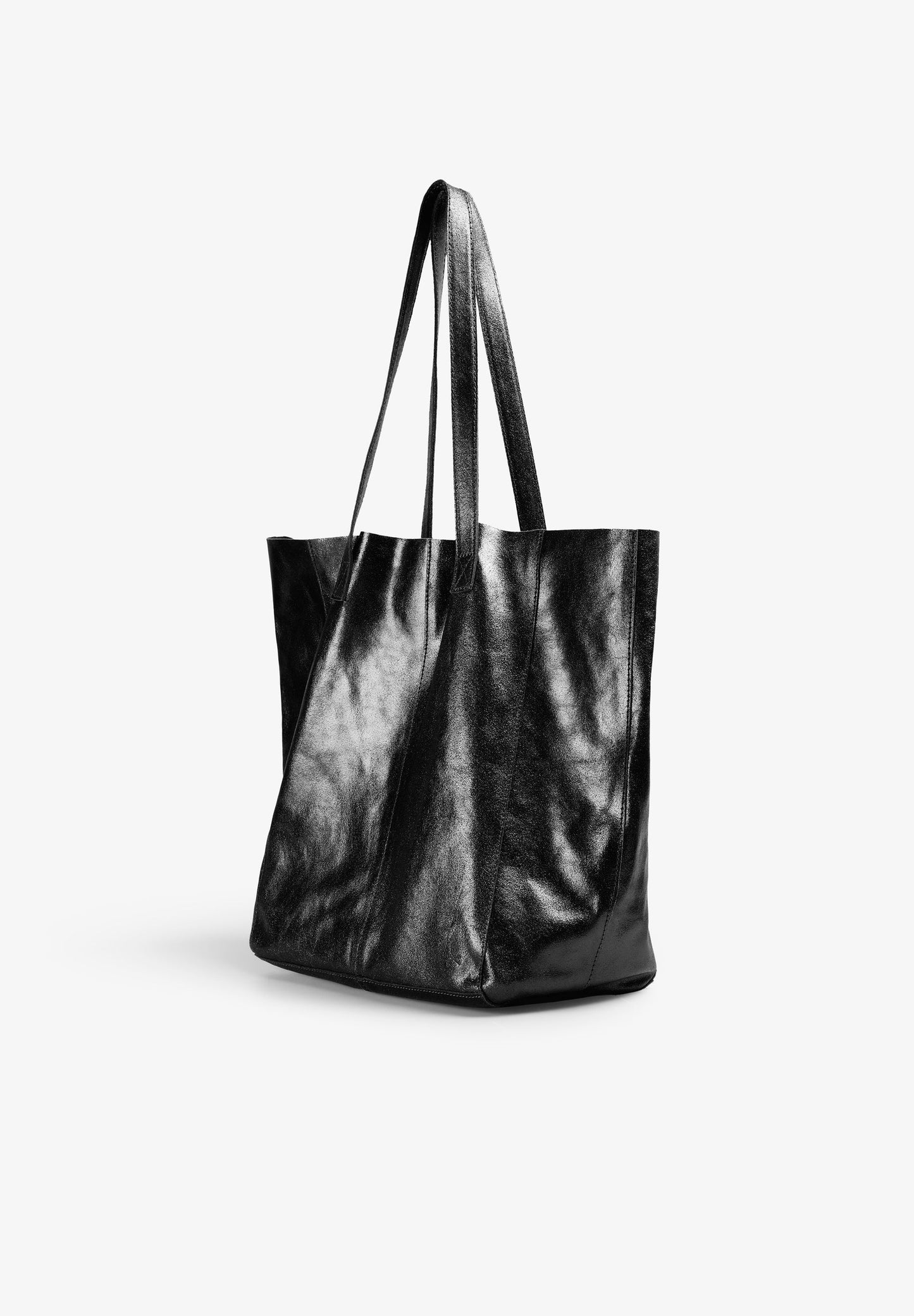 BOLSO SHOPPER ANTE METALIZADO