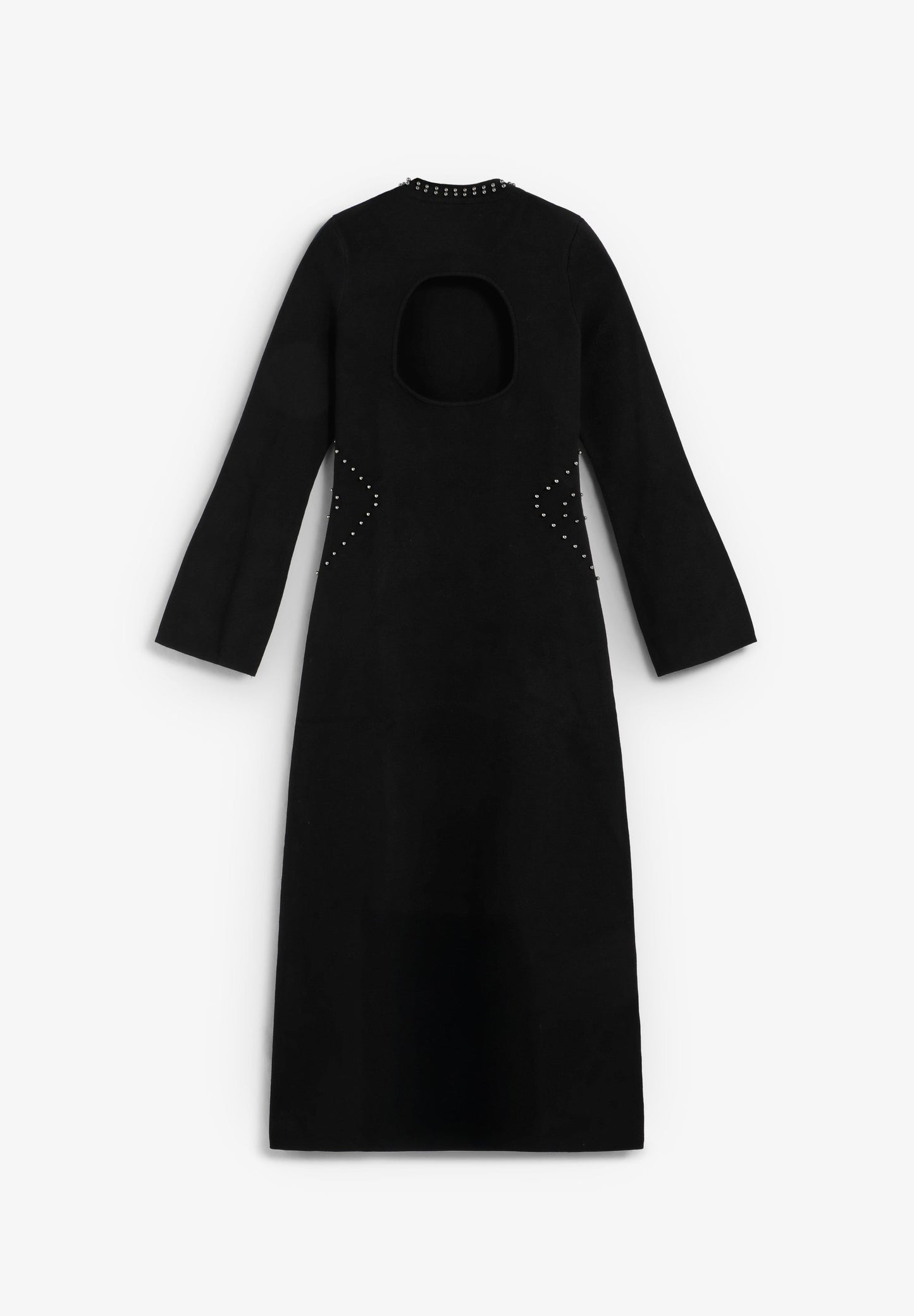 VESTIDO PUNTO STUDS ABERTURA