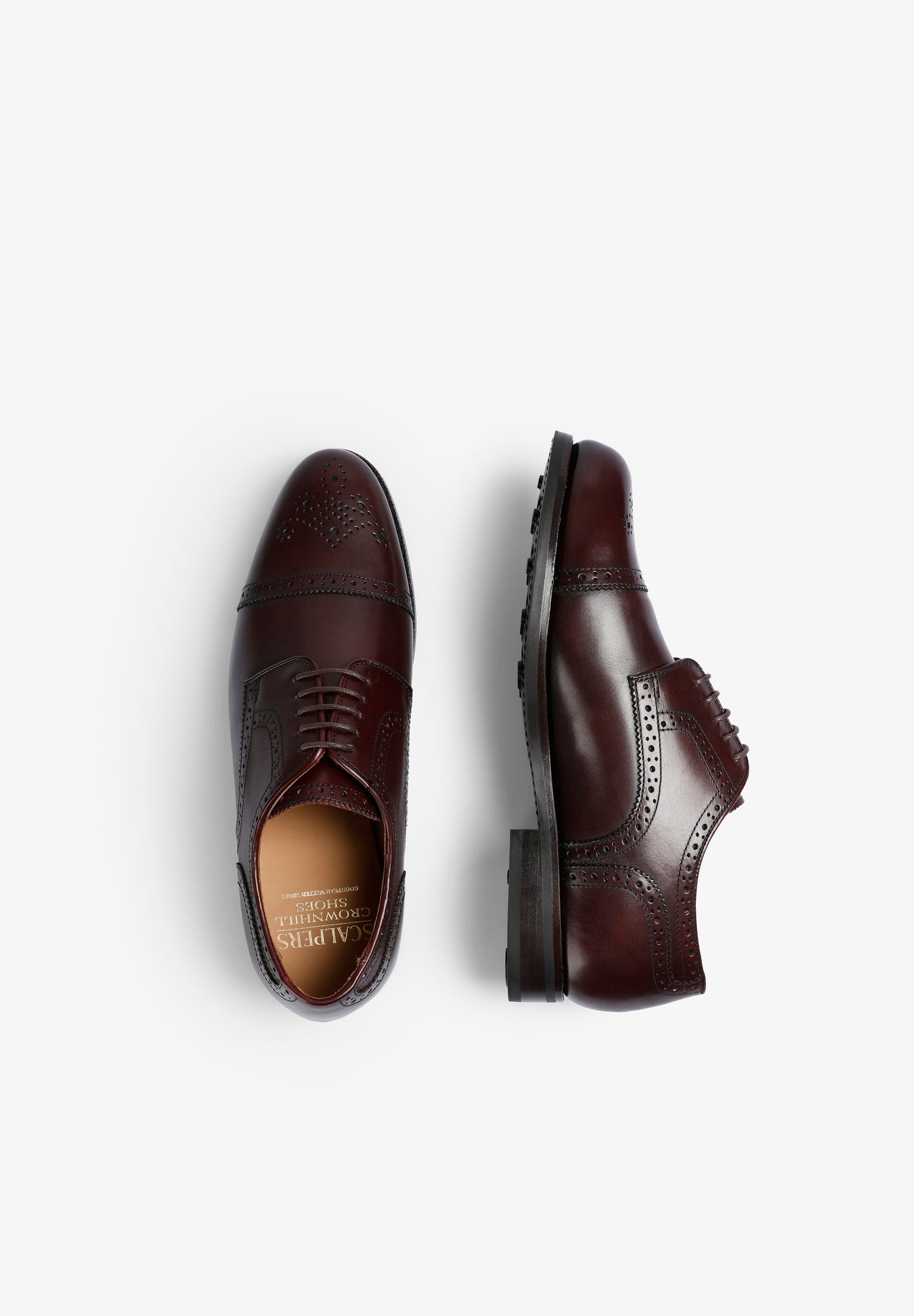 ZAPATOS DERBY CUERO