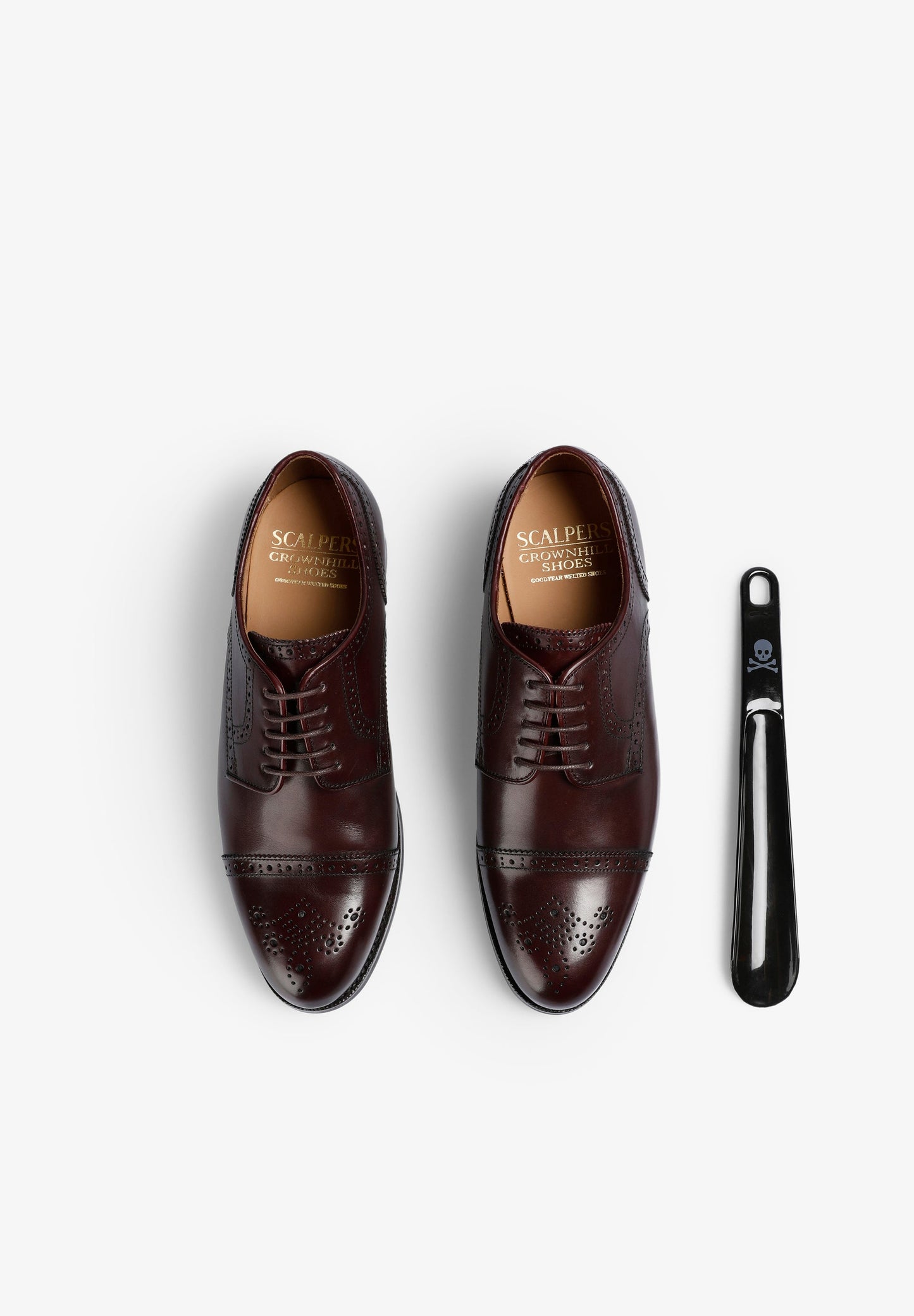 ZAPATOS DERBY CUERO