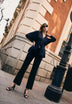PANTALÓN FLARE JACQUARD