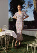 VESTIDO MIDI PRINT ABERTURA ESPALDA