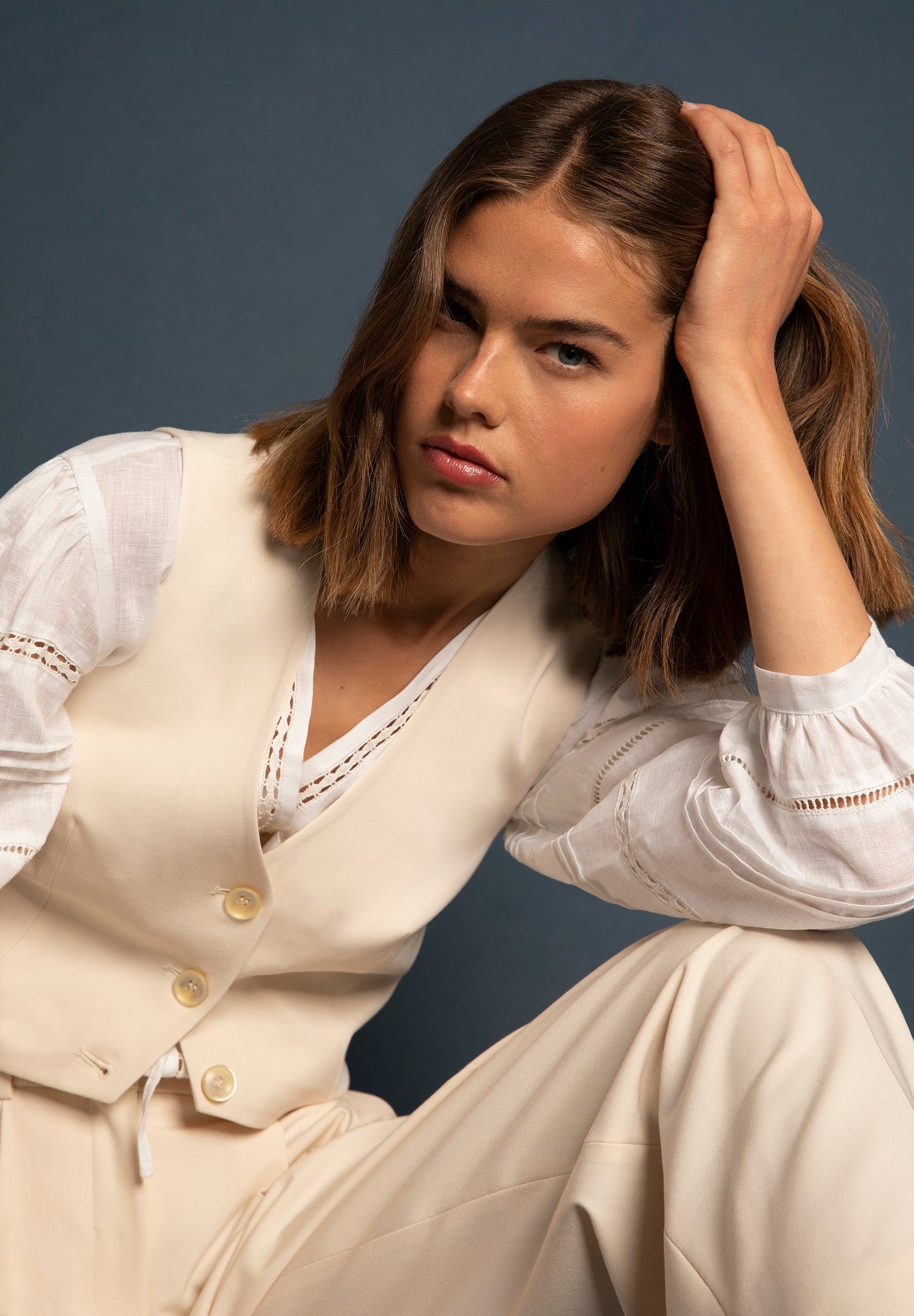 BLUSA CALADOS LAZO