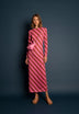 VESTIDO MIDI RAYAS