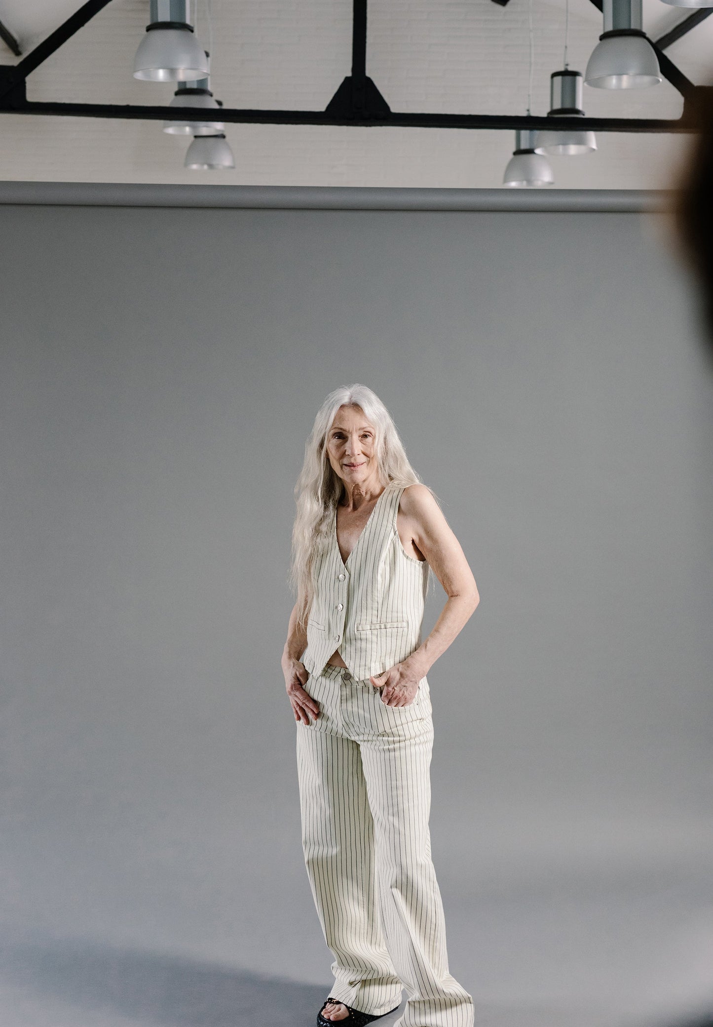 PANTALÓN VAQUERO  RAYAS