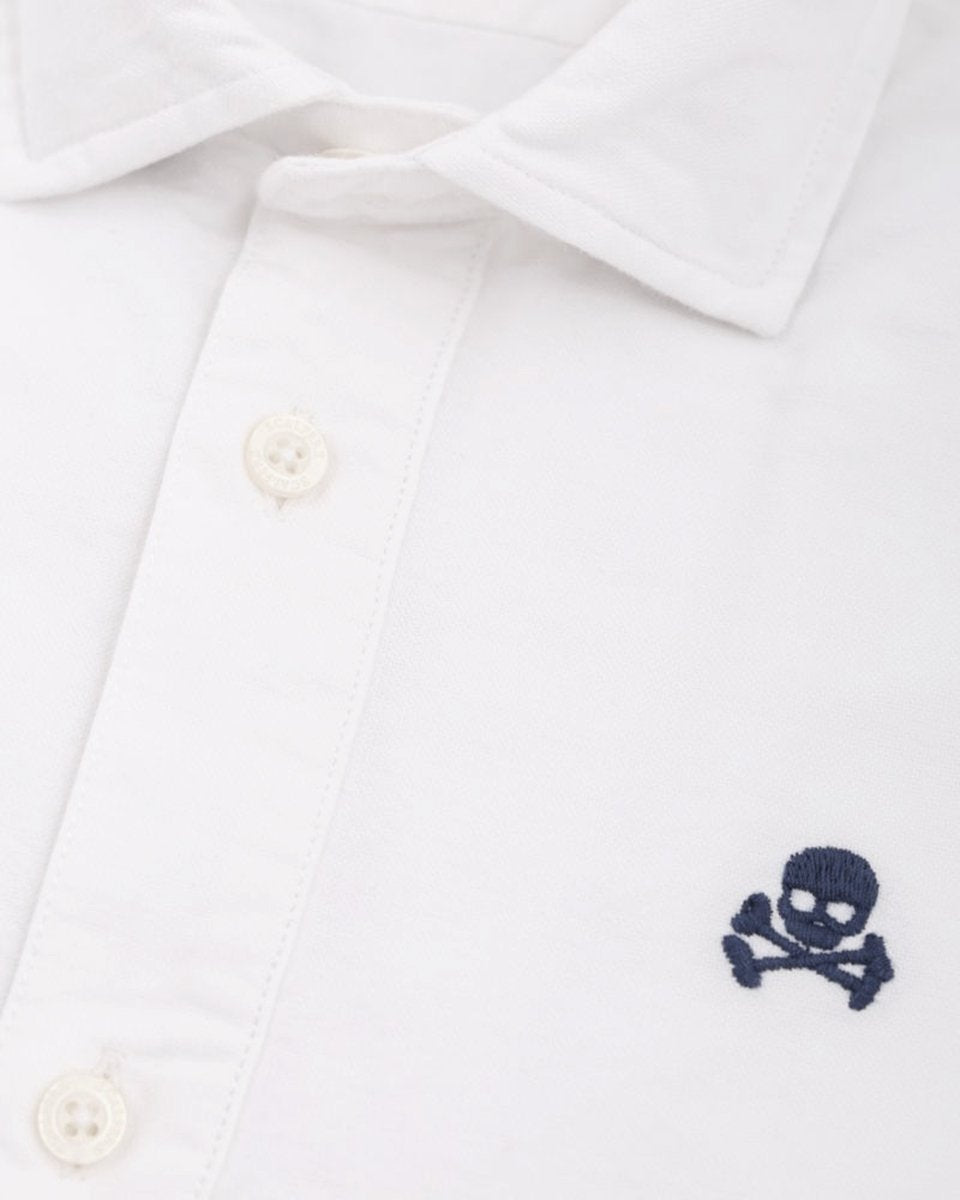 POLERA OXFORD CALAVERA CONTRASTE