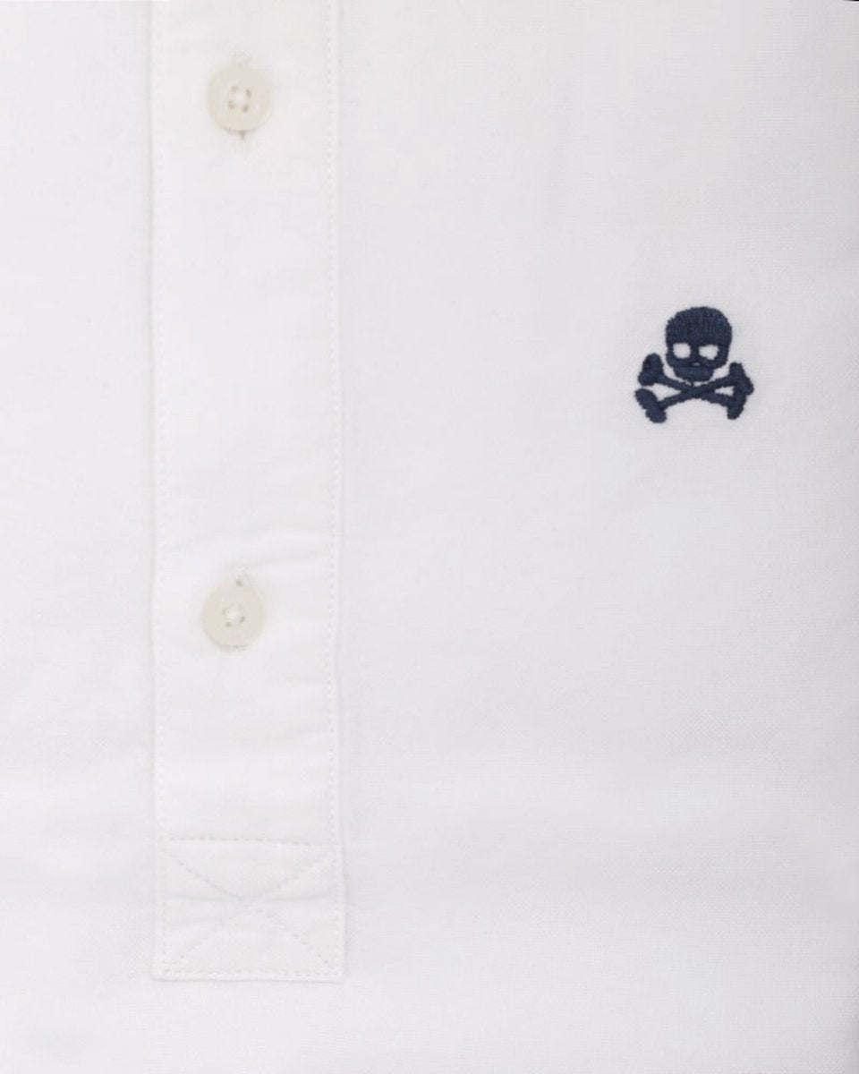 POLERA OXFORD CALAVERA CONTRASTE