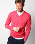SKULL V-NECK CORAL