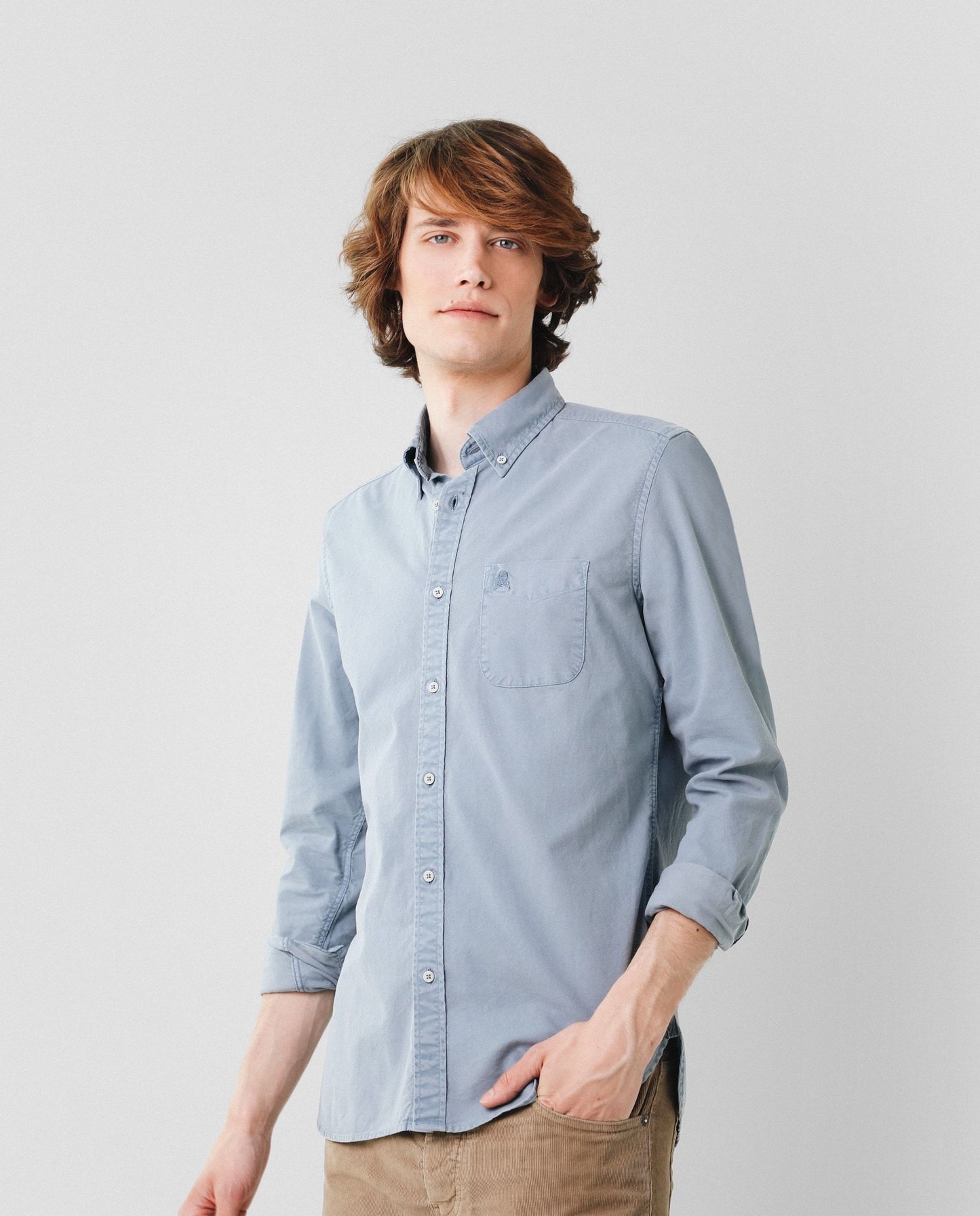CAMISA GARMENT DYE BOTONES - Scalpers España