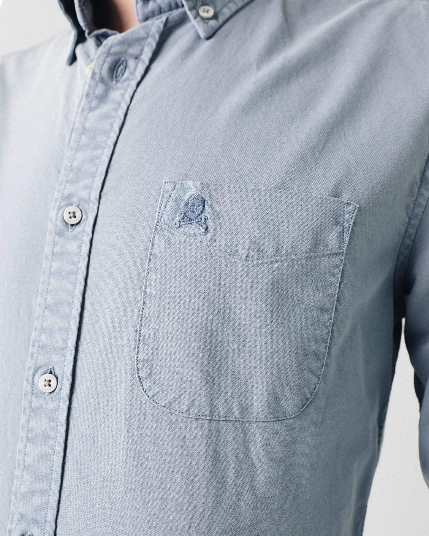 CAMISA GARMENT DYE BOTONES - Scalpers España