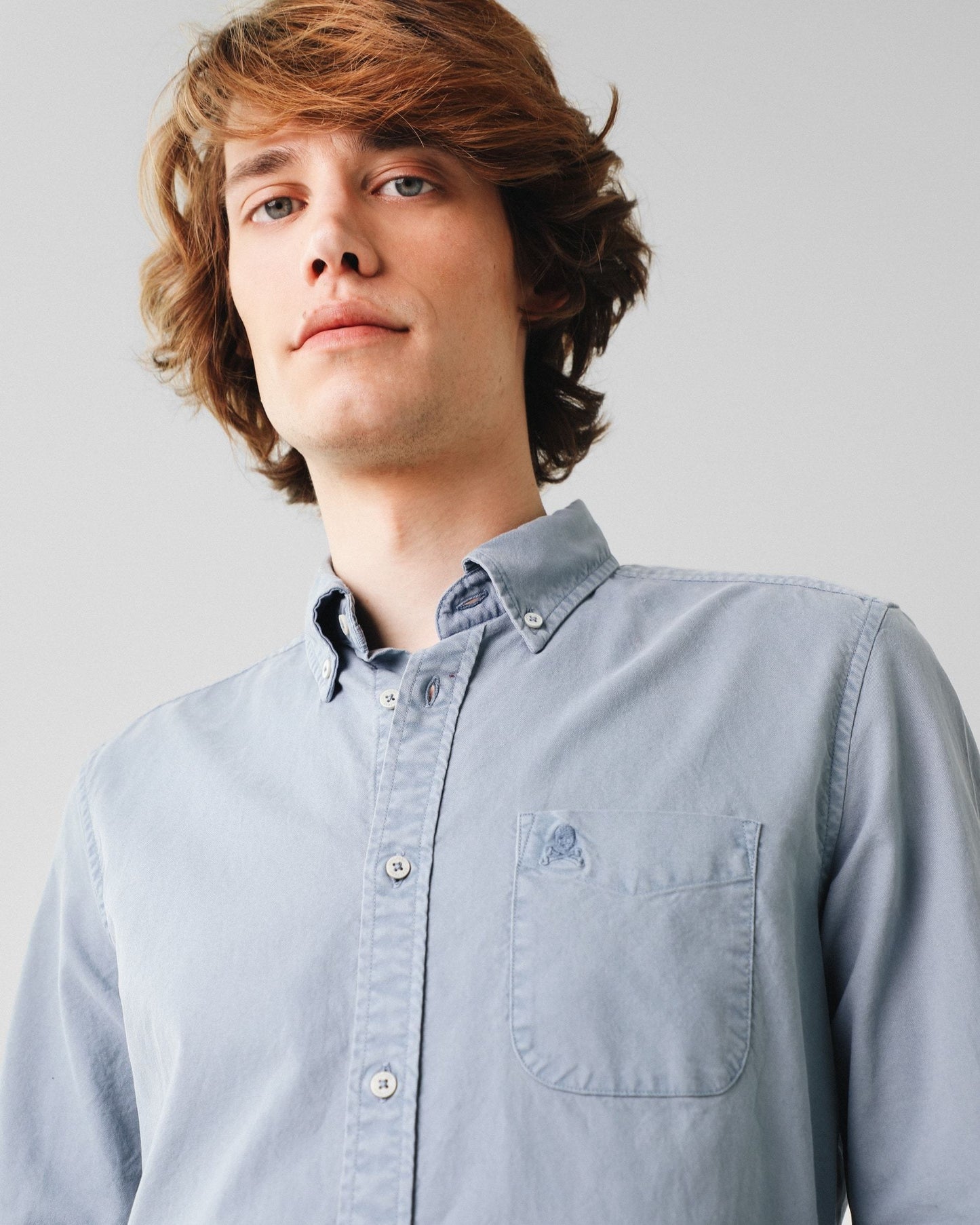 CAMISA GARMENT DYE BOTONES - Scalpers España