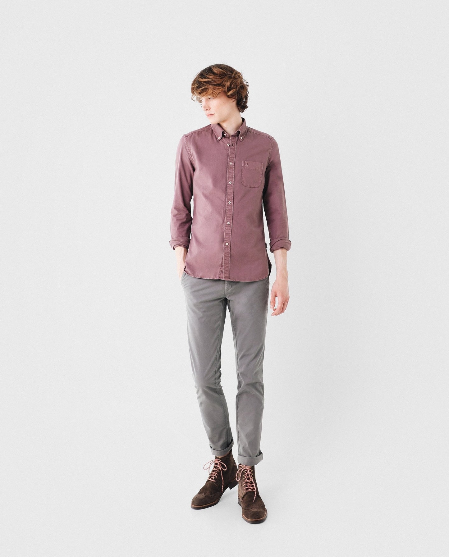 CAMISA GARMENT DYE BOTONES - Scalpers España