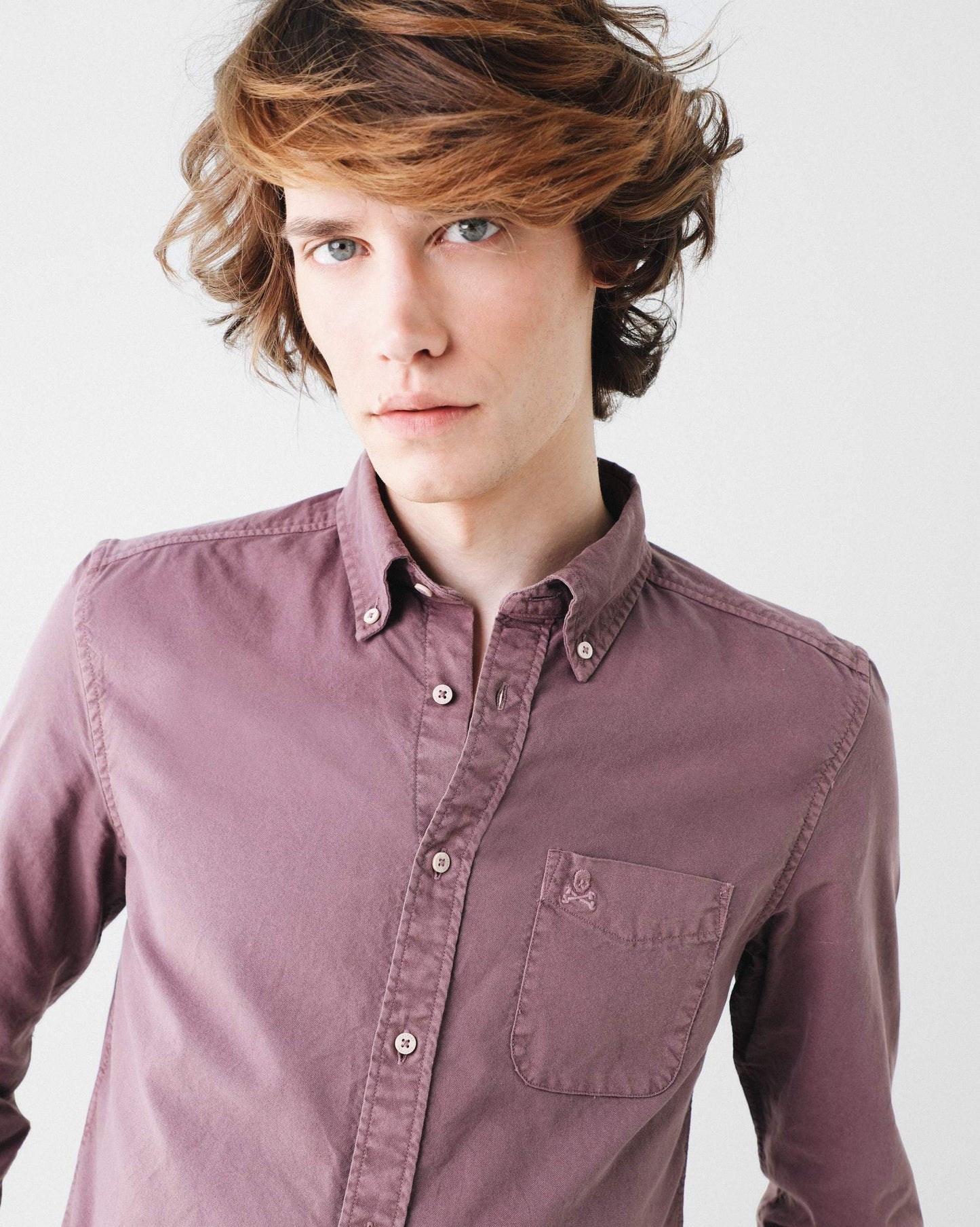 CAMISA GARMENT DYE BOTONES - Scalpers España