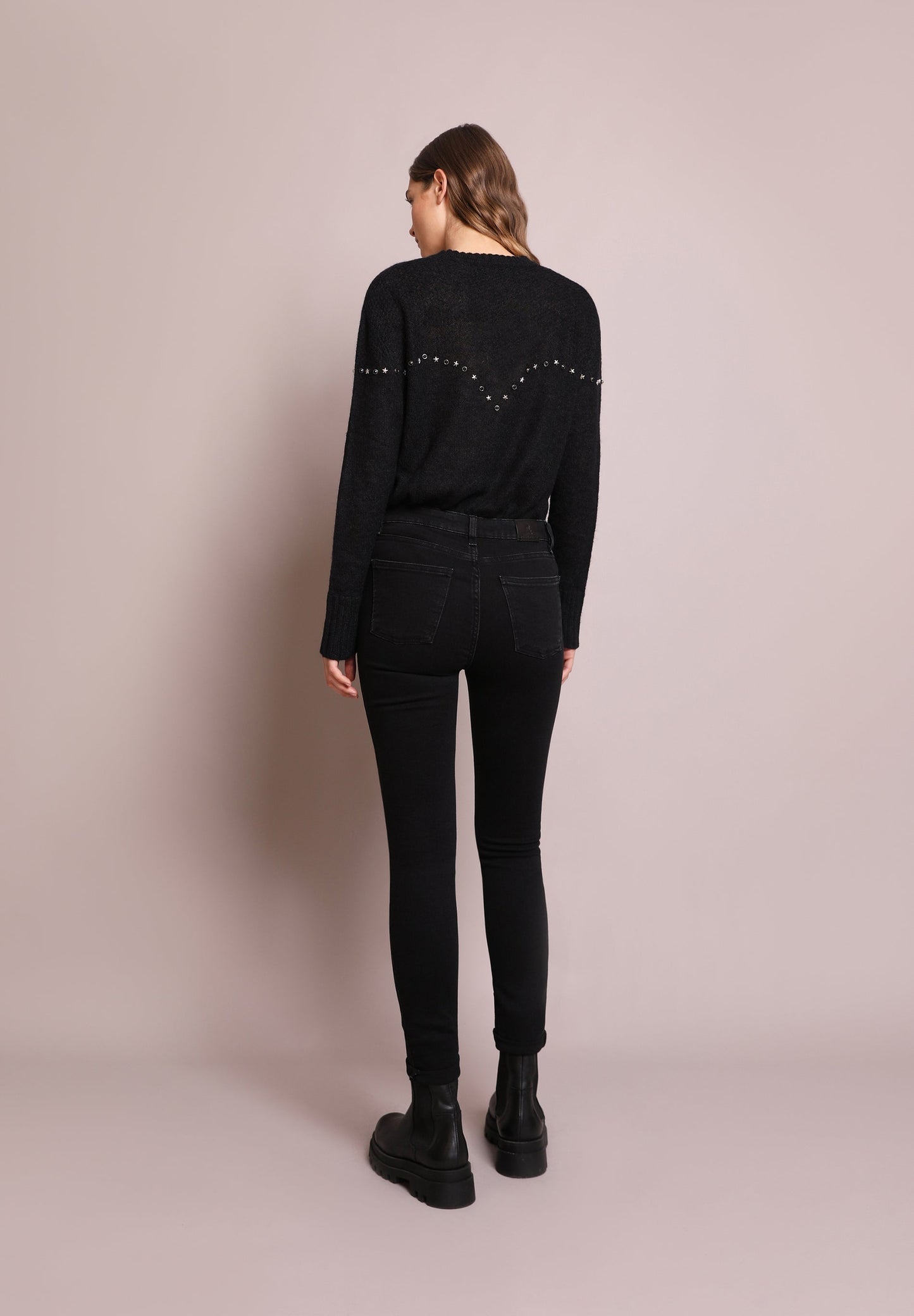 JEANS SKINNY BOTONES