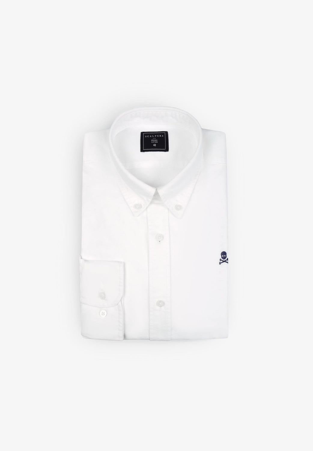 CAMISA OXFORD CALAVERA CONTRASTE - Scalpers