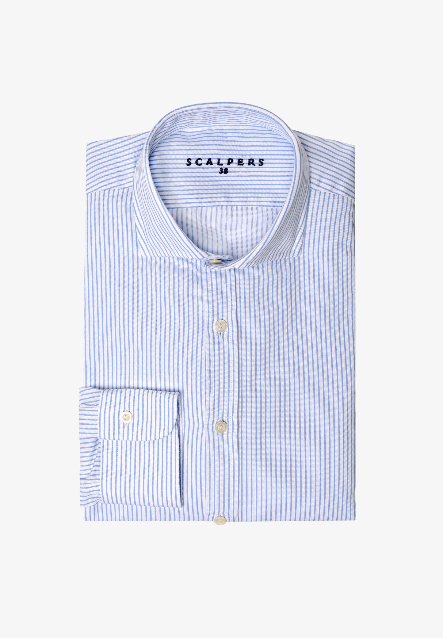 FANCY SHIRT SKYBLUE STRIPES