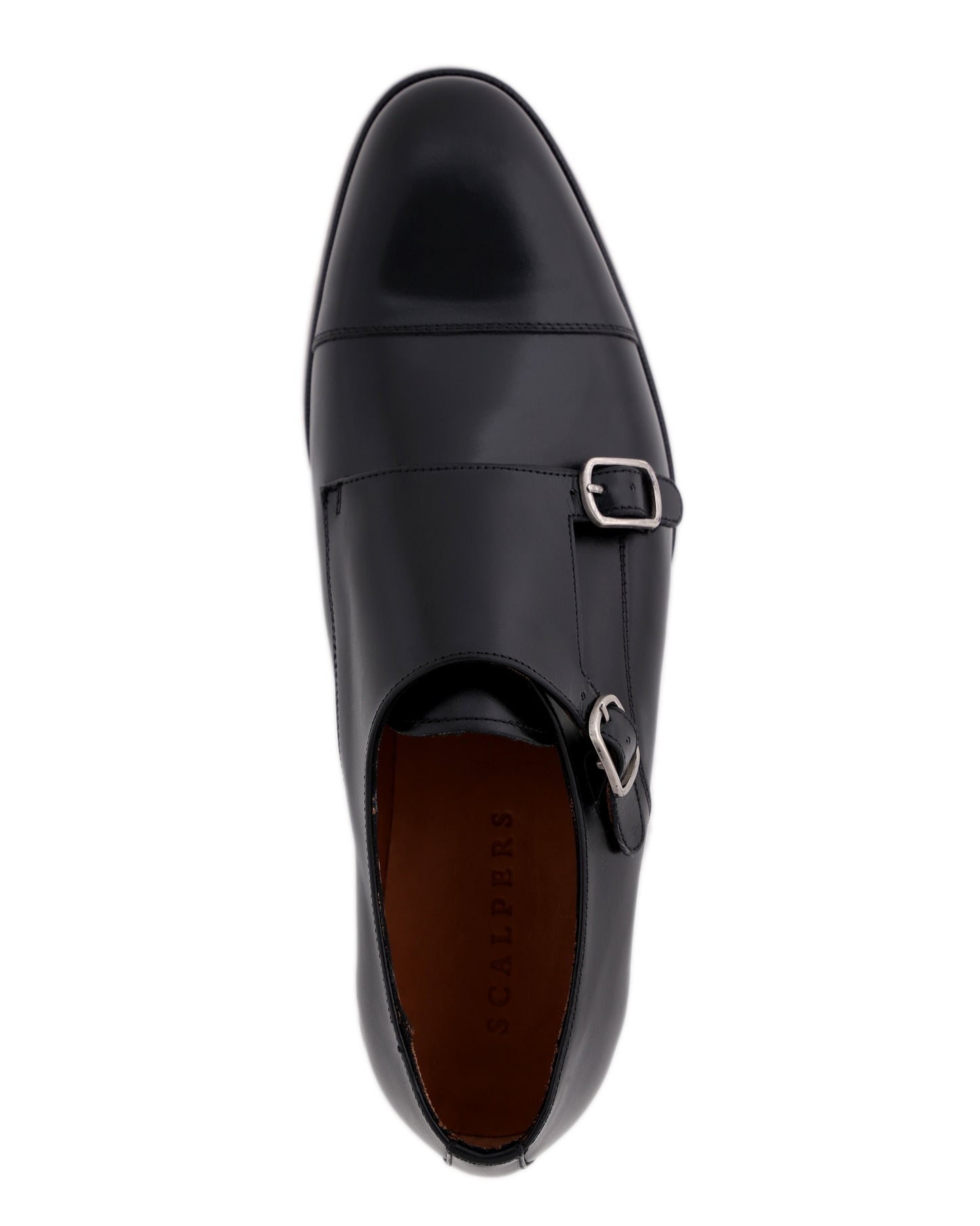 DOUBLE MONK SHOE BLACK